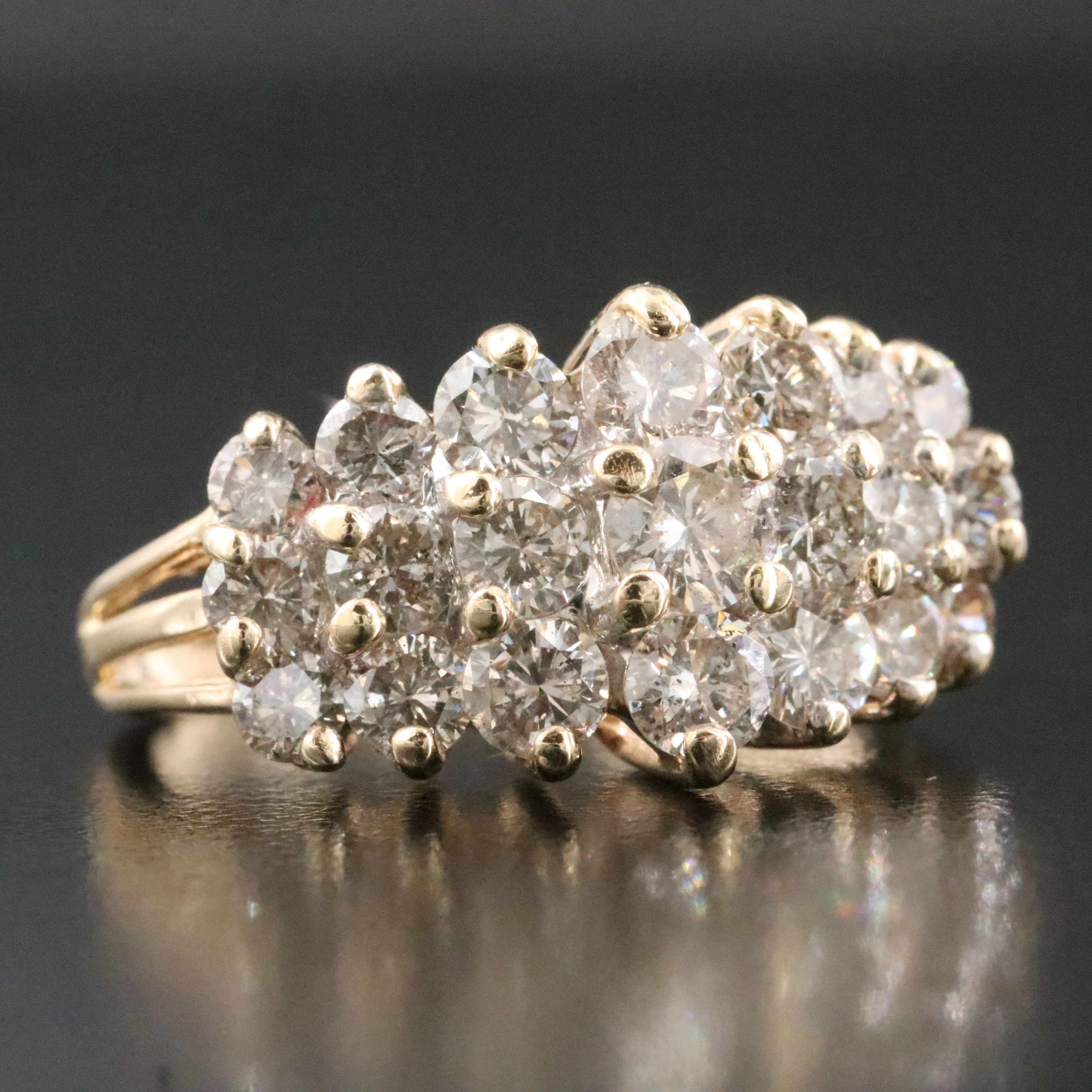 14K 2.96 CTW Diamond Ring
