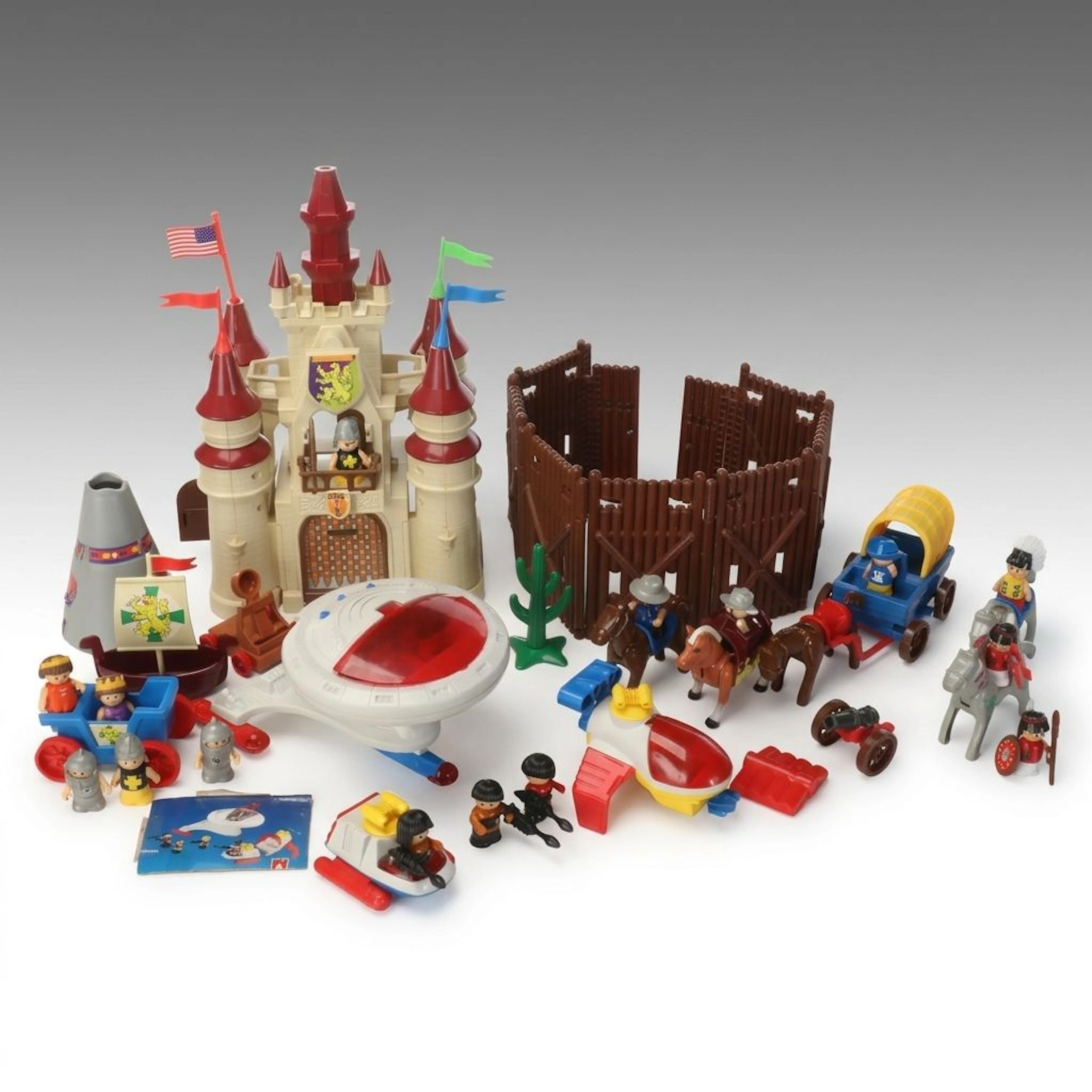 Lil Playmates "Medieval Castle," " Frontier Fort" and Other Playsets