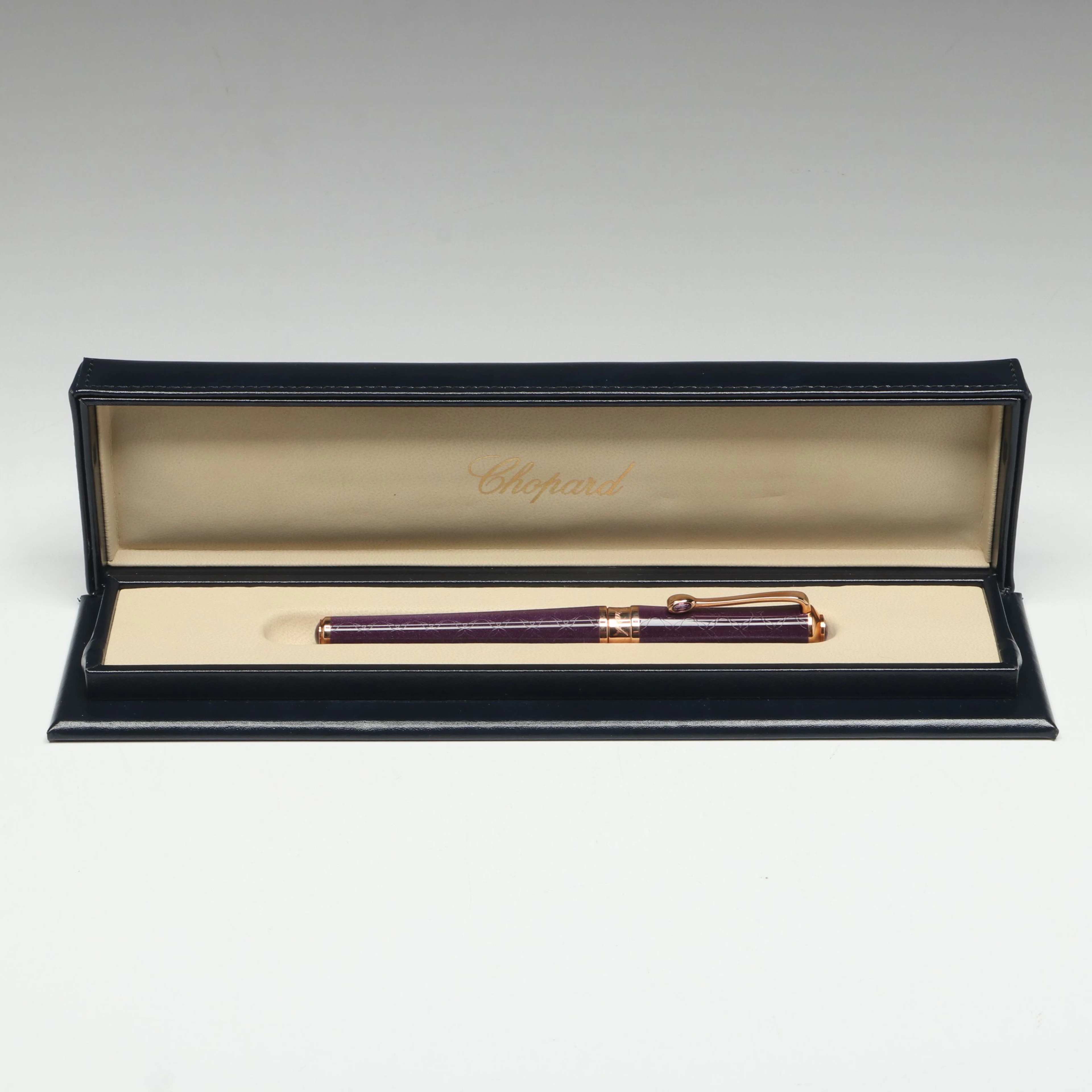 Chopard "Imperiale" Violet Resin Rollerball Pen