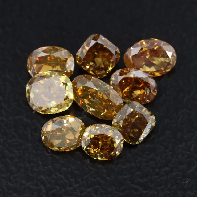 Loose 2.17 CTW Diamond Lot Including Fancy Yellow