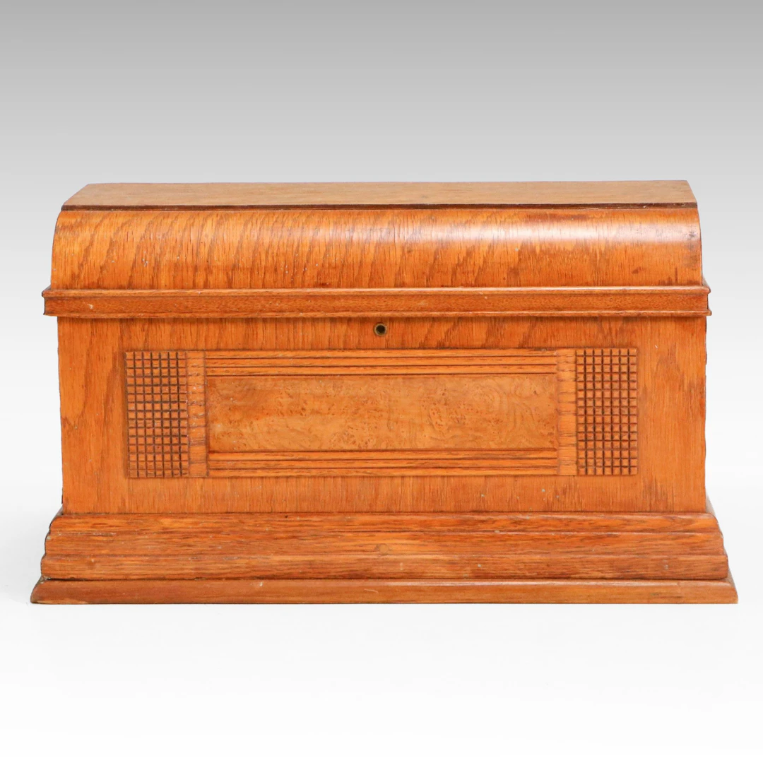 Art Deco Style Miniature Hope Chest, Early 20th Century