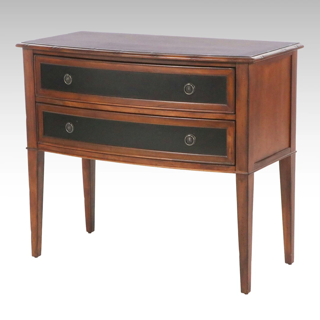 Hepplewhite Style Two-Drawer Console Table