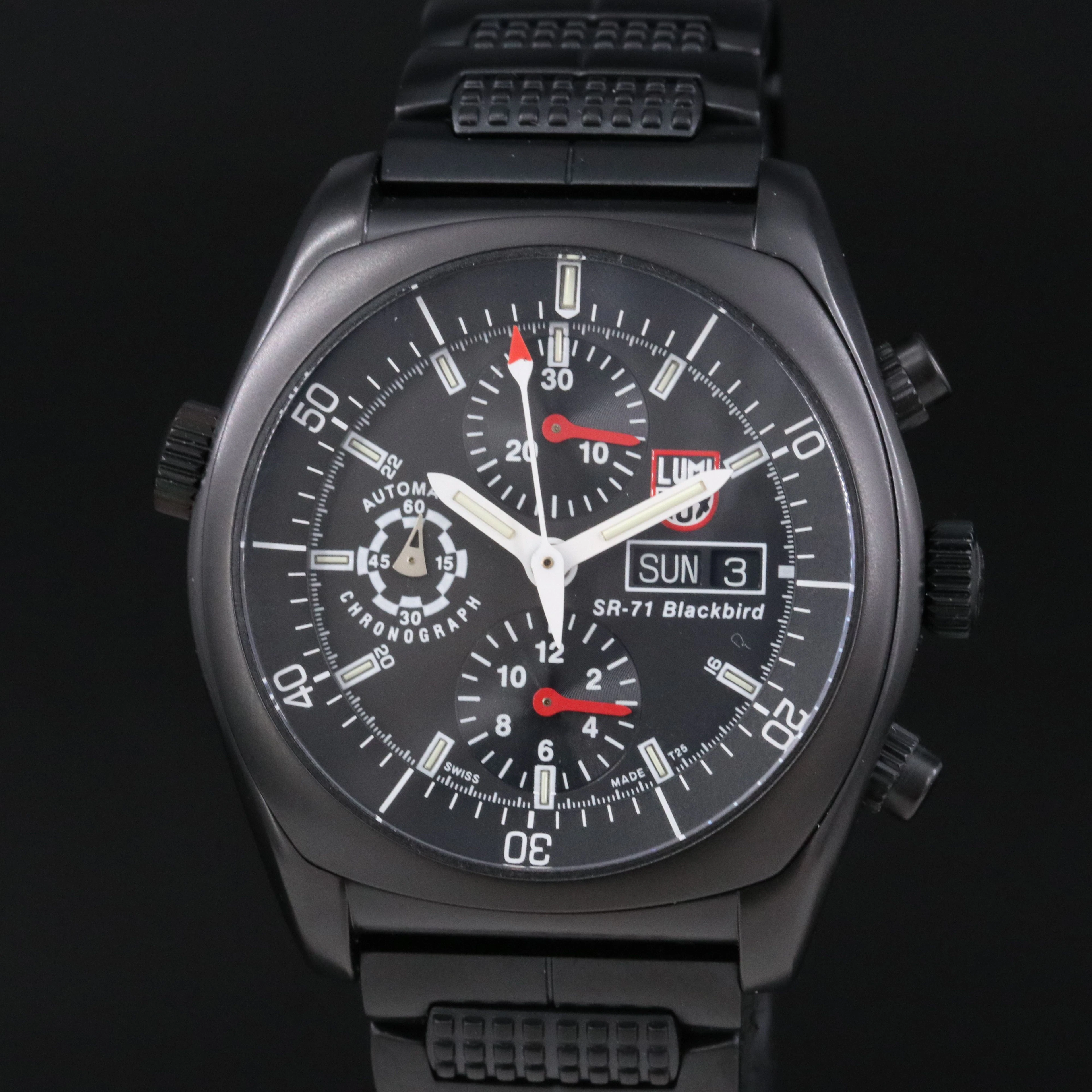 Luminox SR-71 Blackbird Series 9090 PVD Chronograph Watch