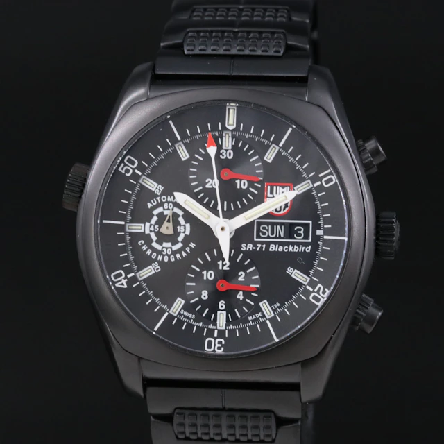 Luminox SR-71 Blackbird Series 9090 PVD Chronograph Watch