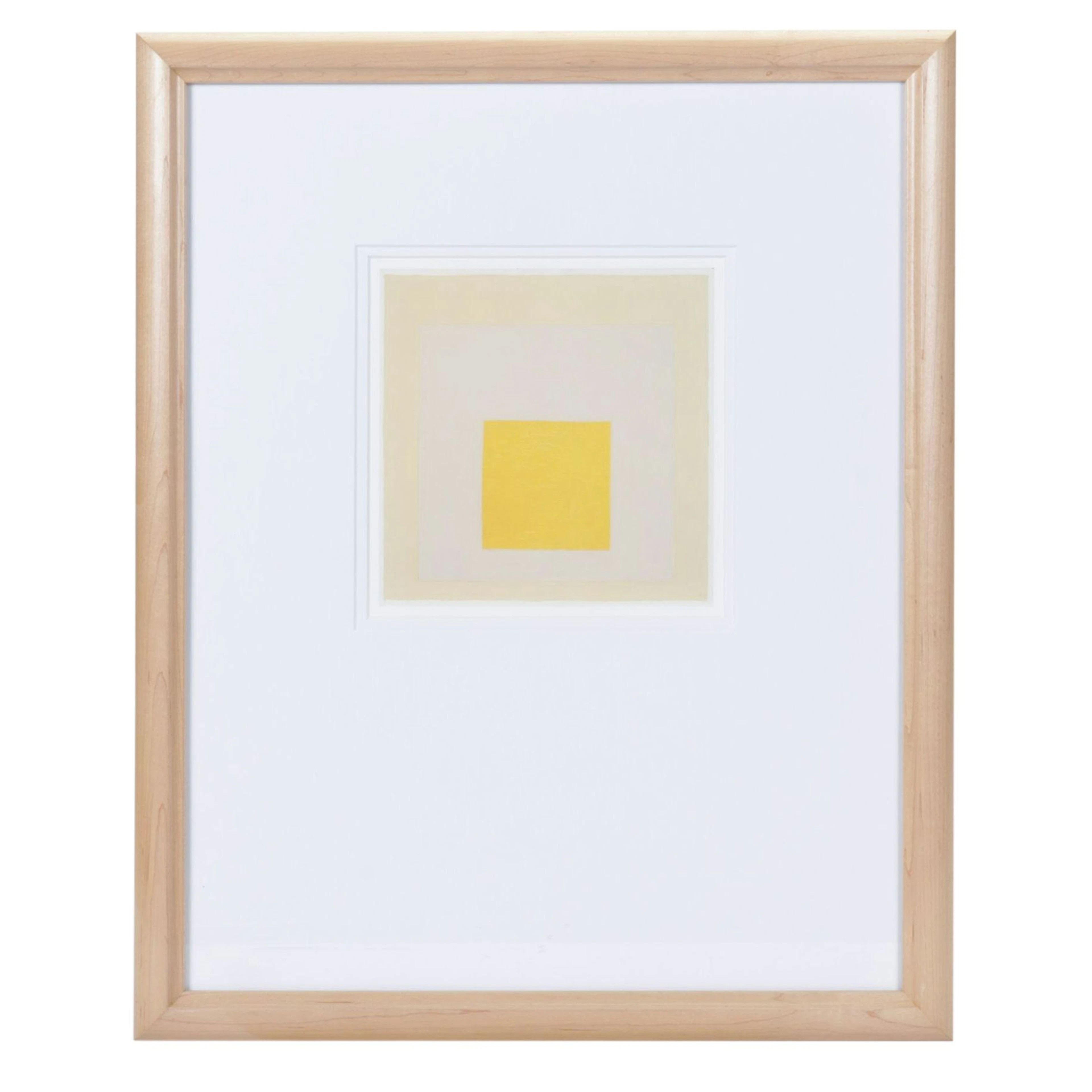 Serigraph Designed by Josef Albers From the "Homage to the Square" Series, 1972