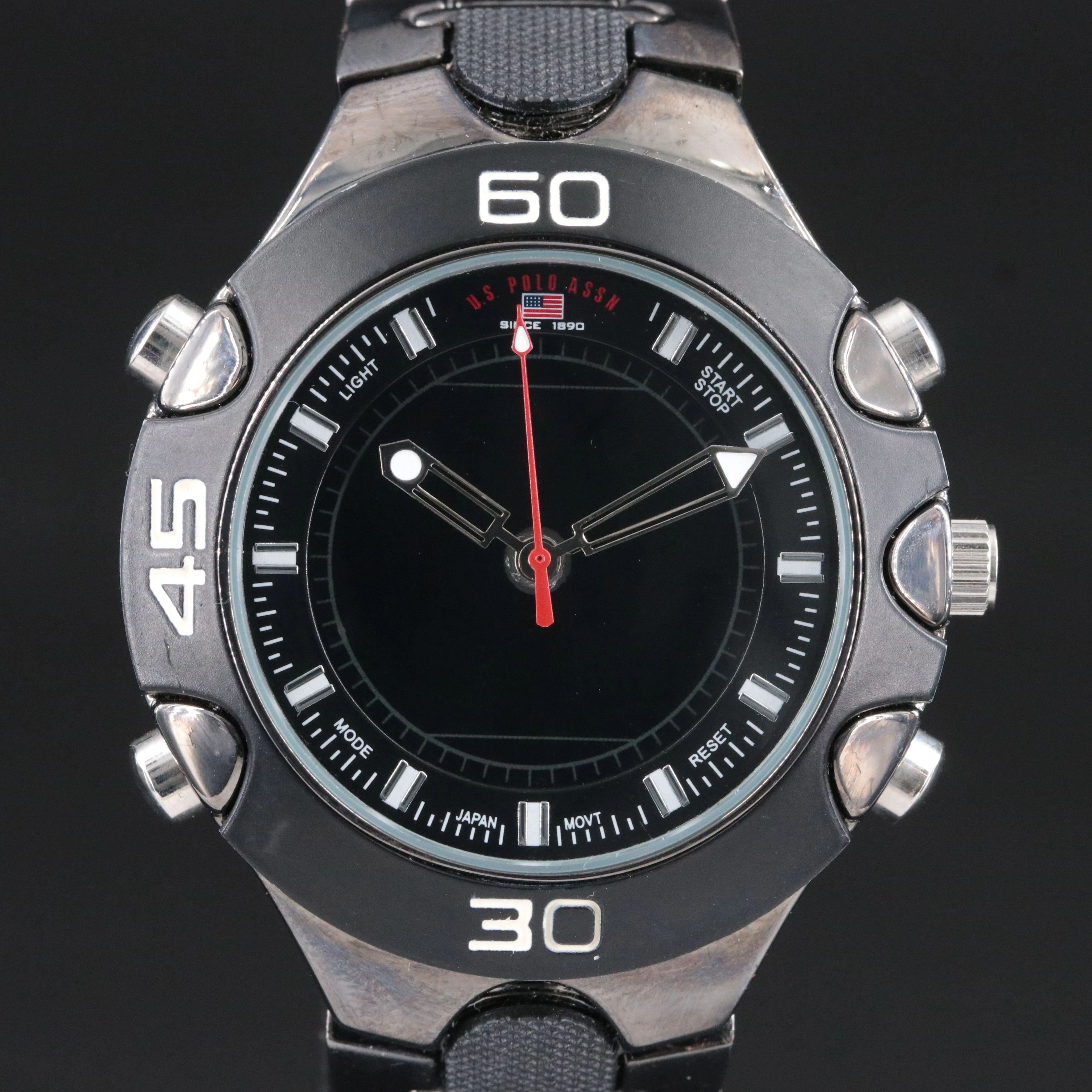 U.S. Polo Assn Sport Analog and Digital Watch Model #US8083