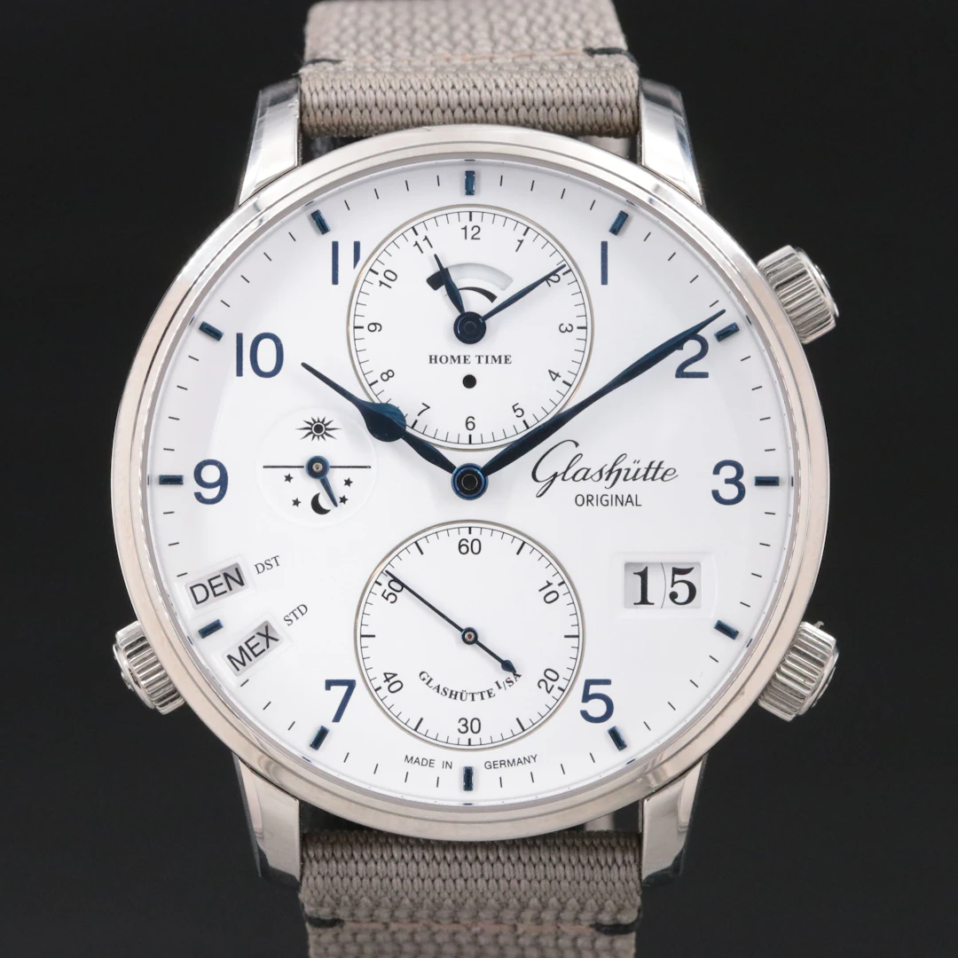 Glashütte Original Senator Cosmopolite Automatic Steel Watch