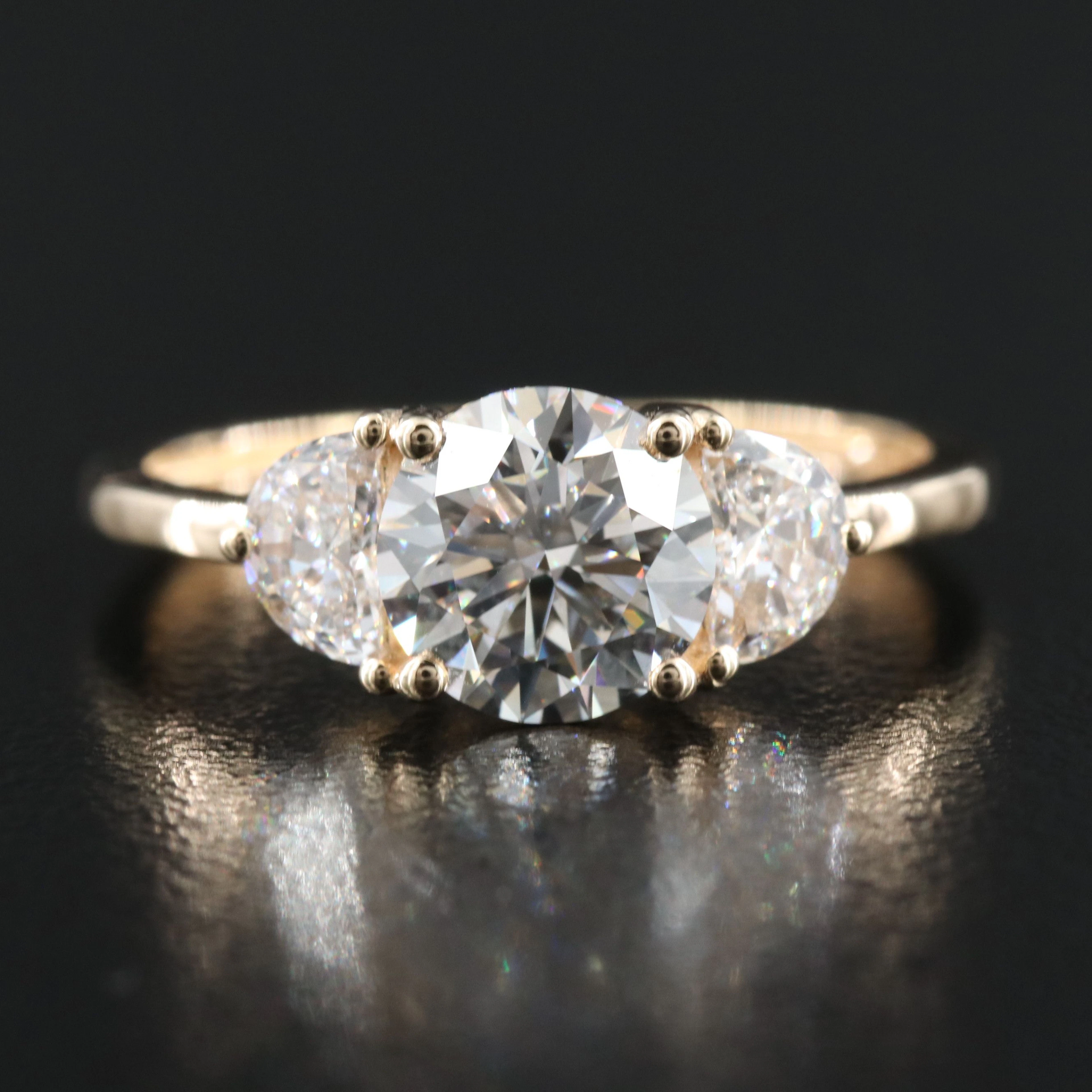 14K 1.67 CTW Lab Grown Diamond Ring with IGI Report