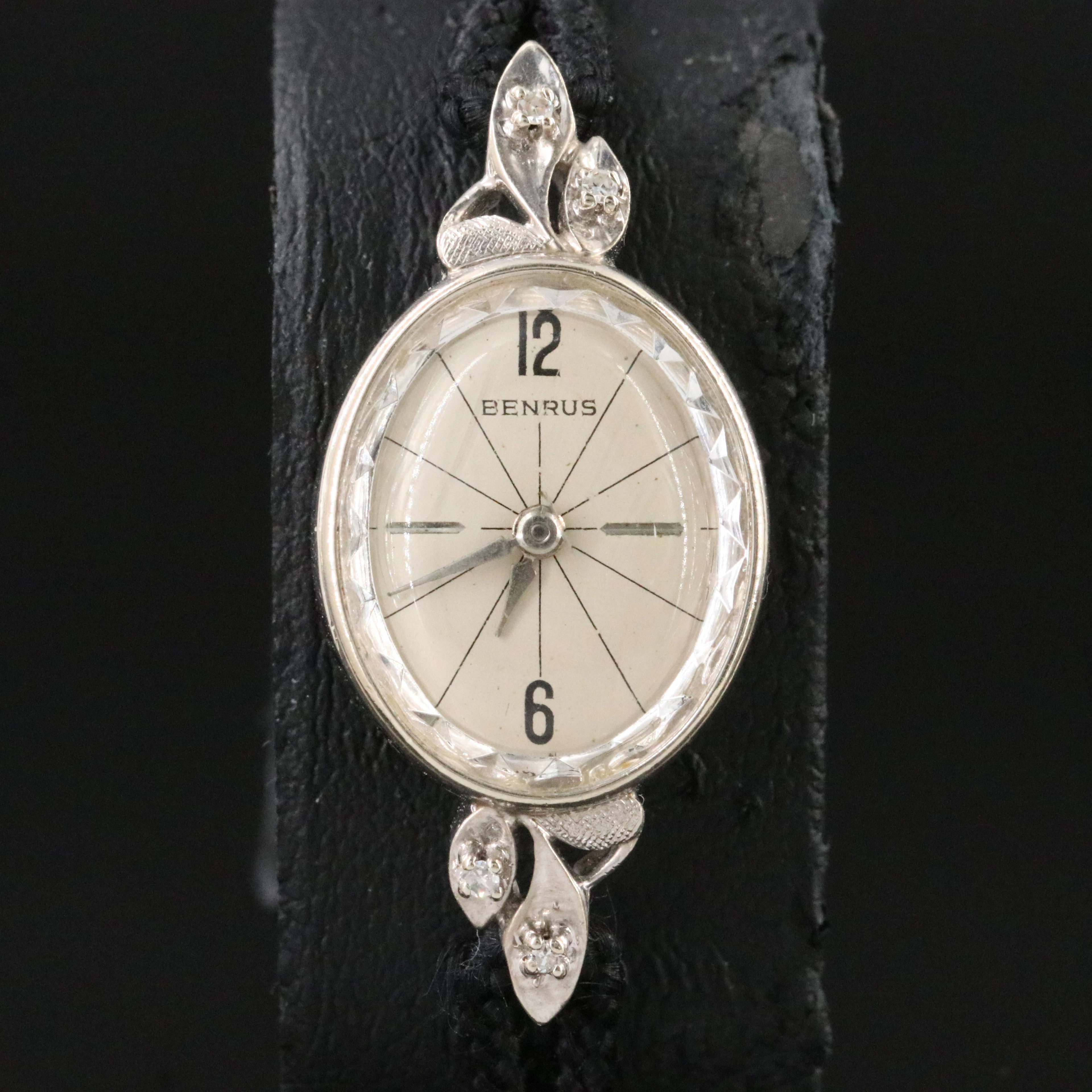 Benrus 14K Vintage Watch c.1950s