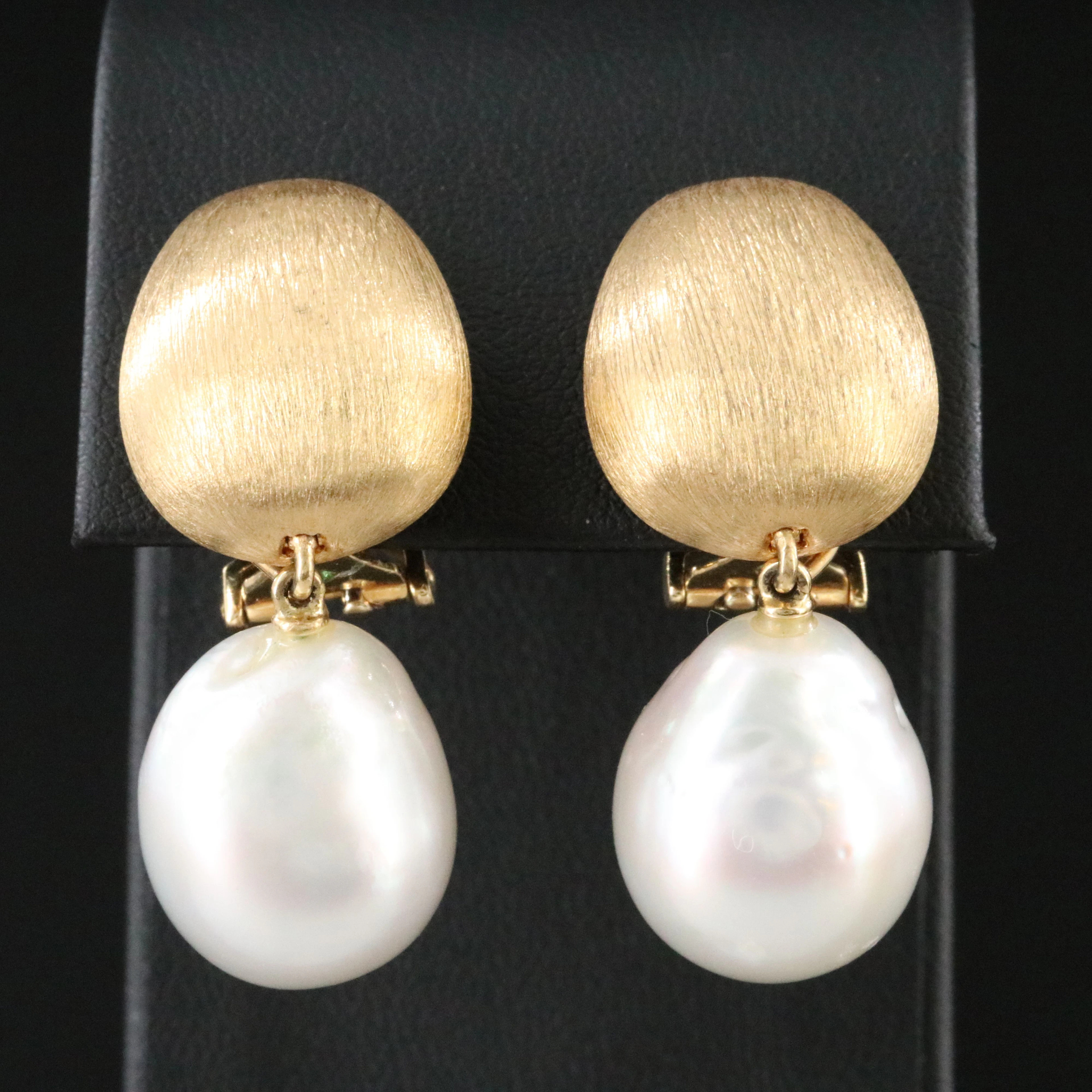 Marco Bicego 18K Convertible Pearl Drop Earrings