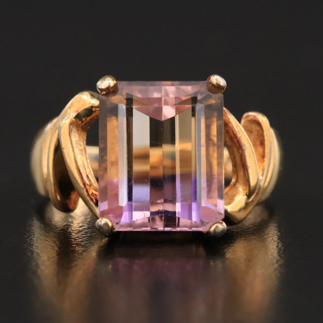 Sterling Ametrine Ring