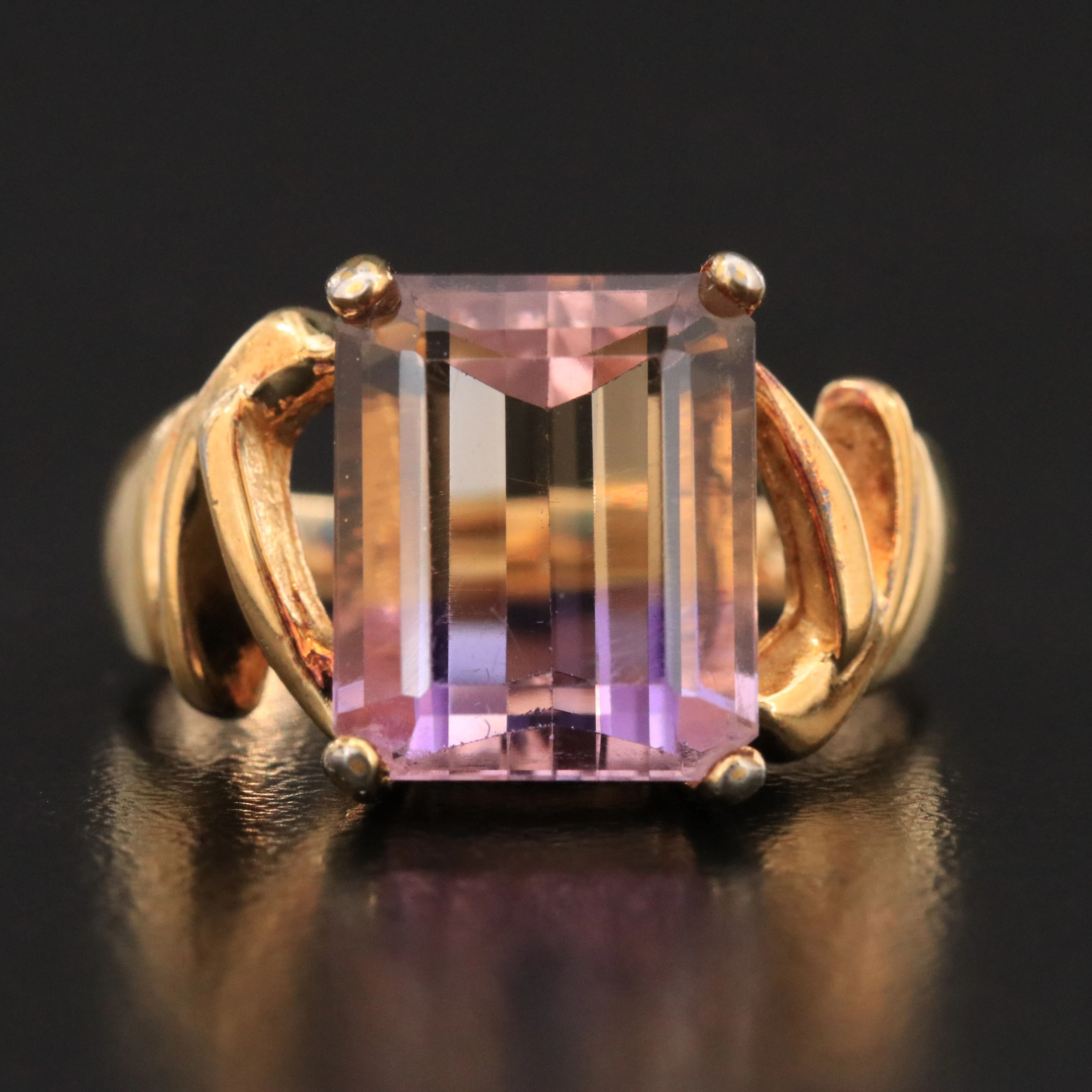 Sterling Ametrine Ring