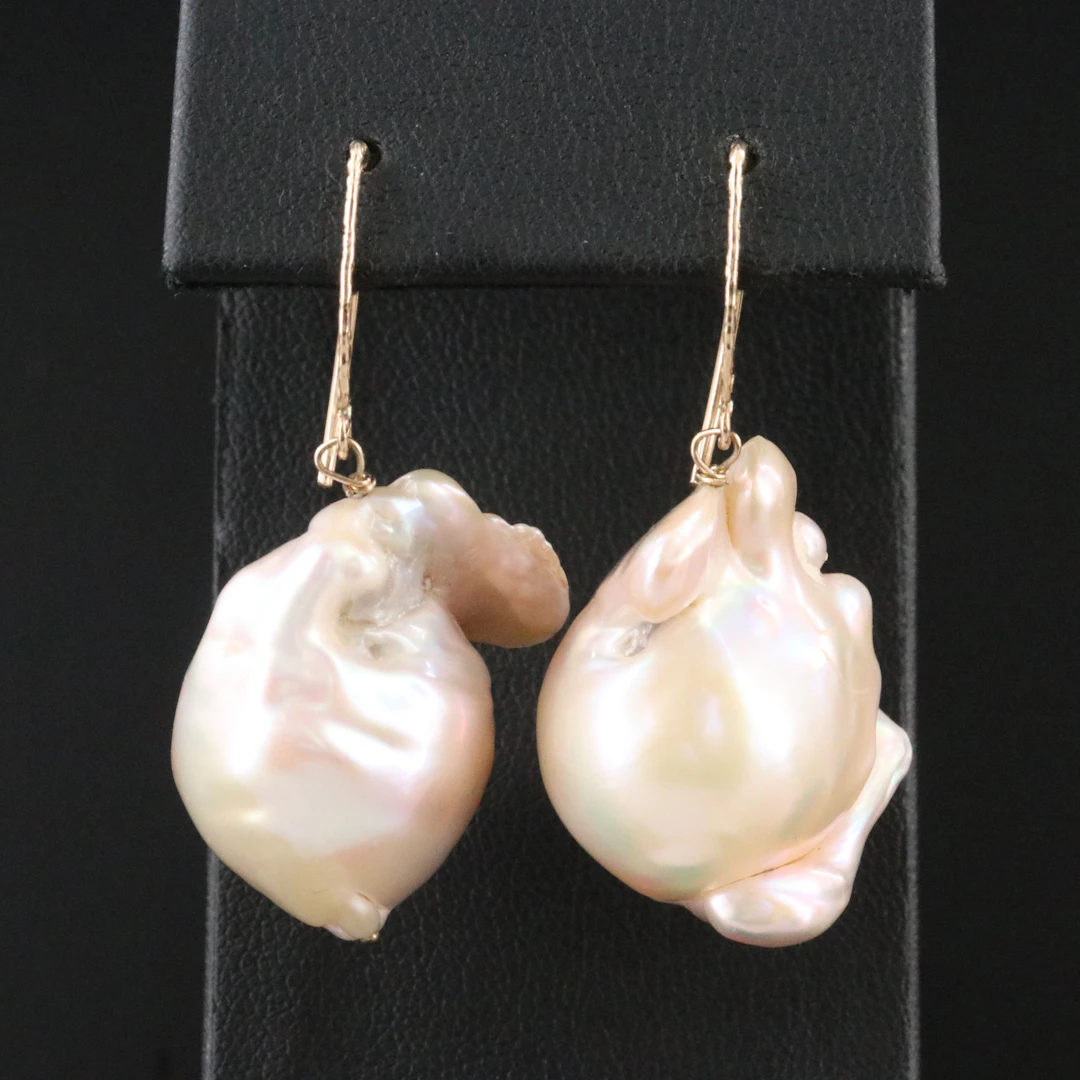 14K Pearl Earrings
