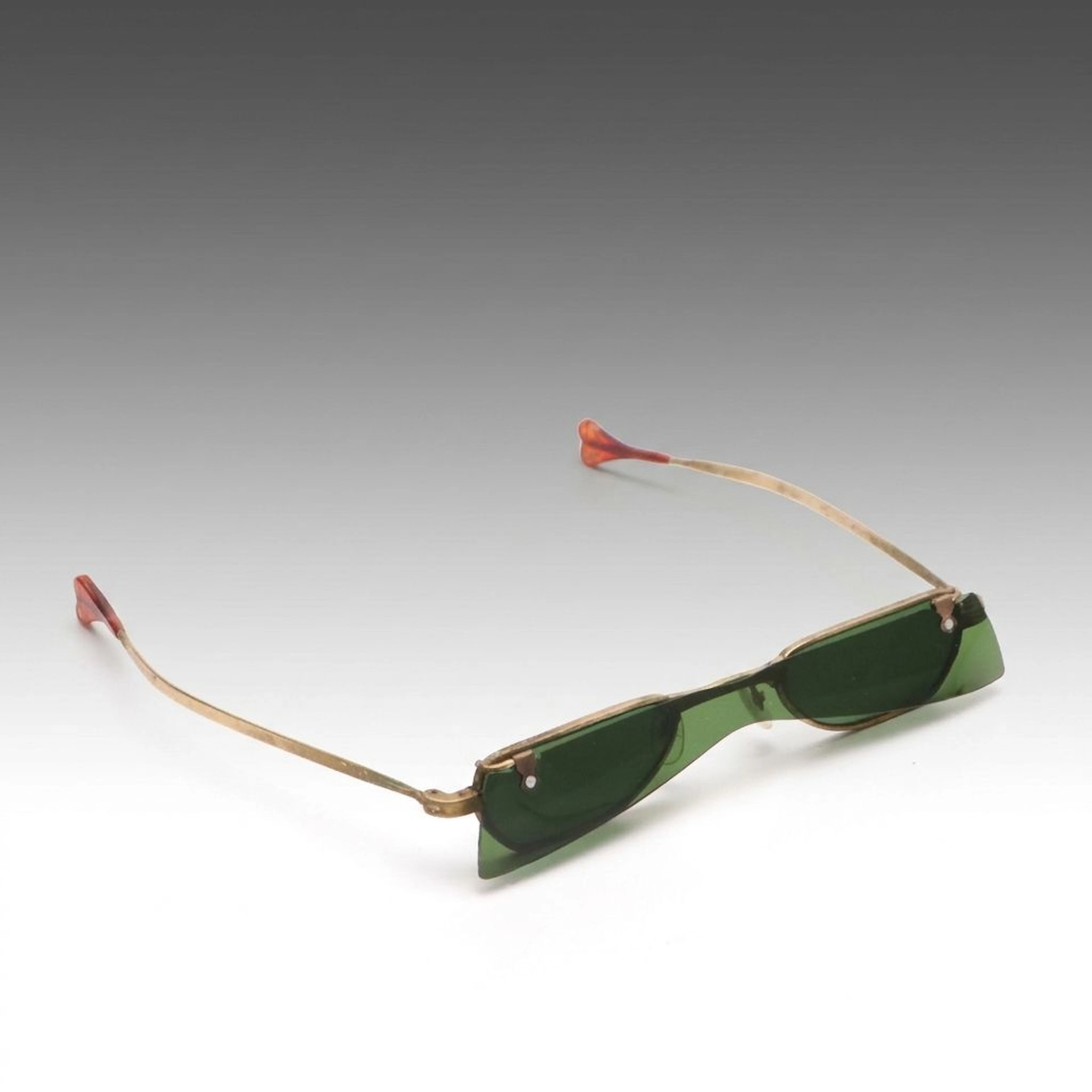 KK Spectacle Co. Flip Visor Mod Sunglasses, Vintage