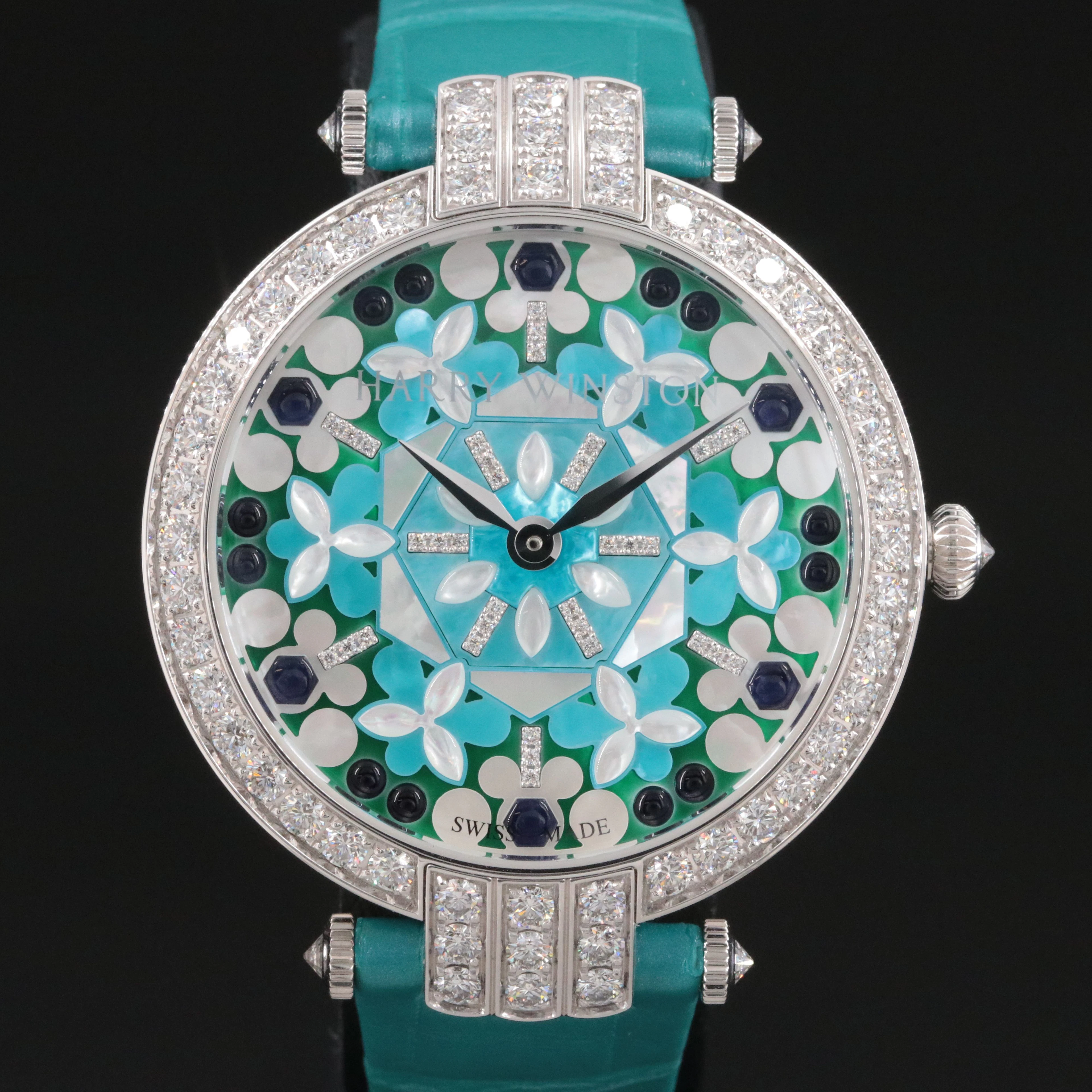18K Harry Winston Premier Kaleidoscope 2.54 CTW Diamond Watch