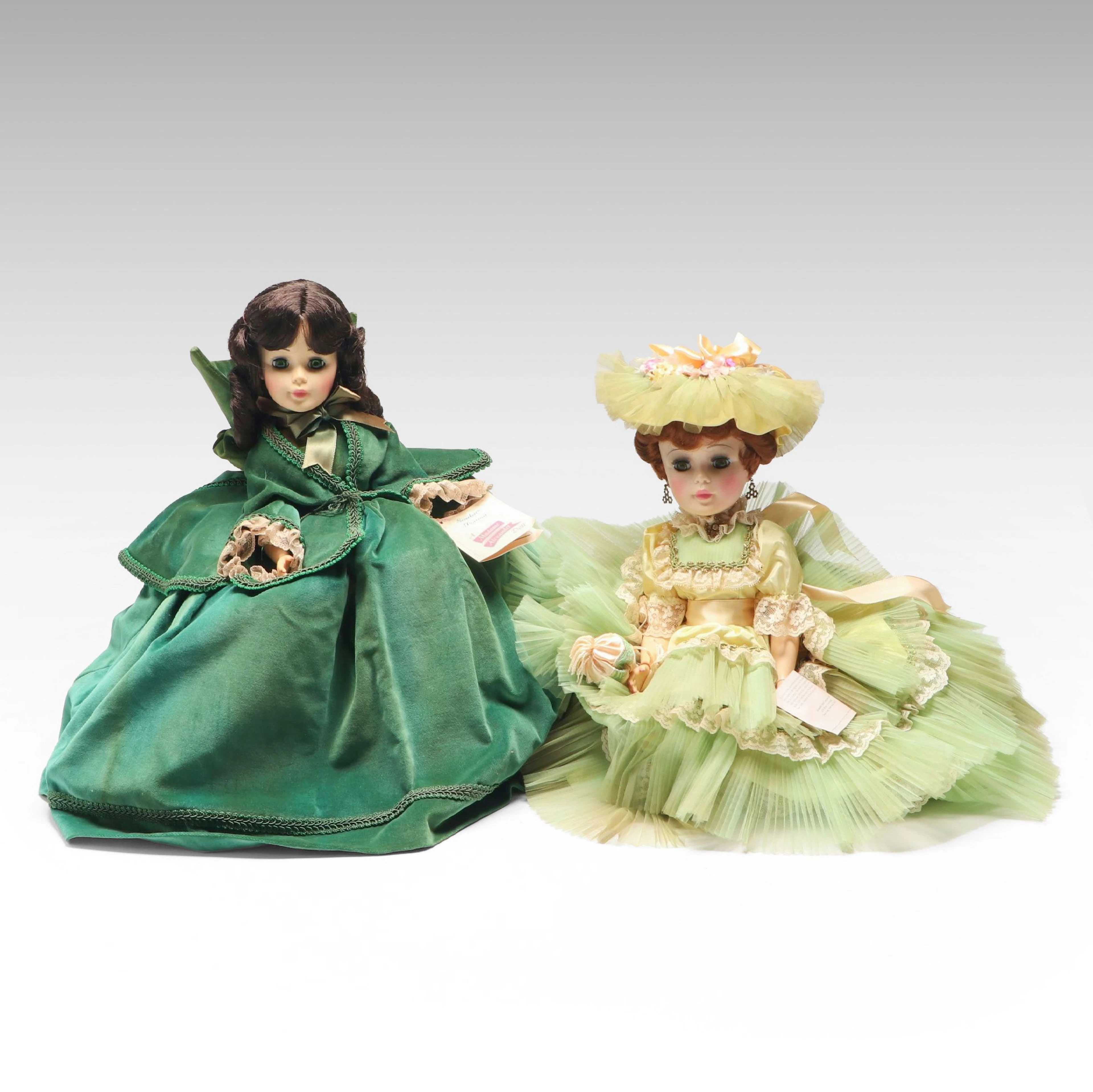 Madame Alexander "Scarlett" and "Morisot" Dolls