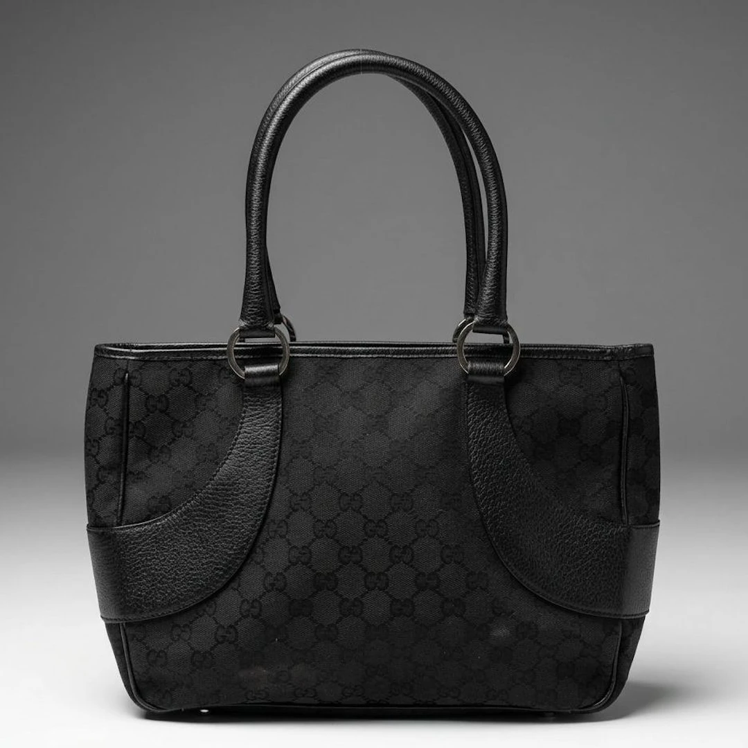 Gucci Shoulder Bag in GG Jacquard Canvas and Leather