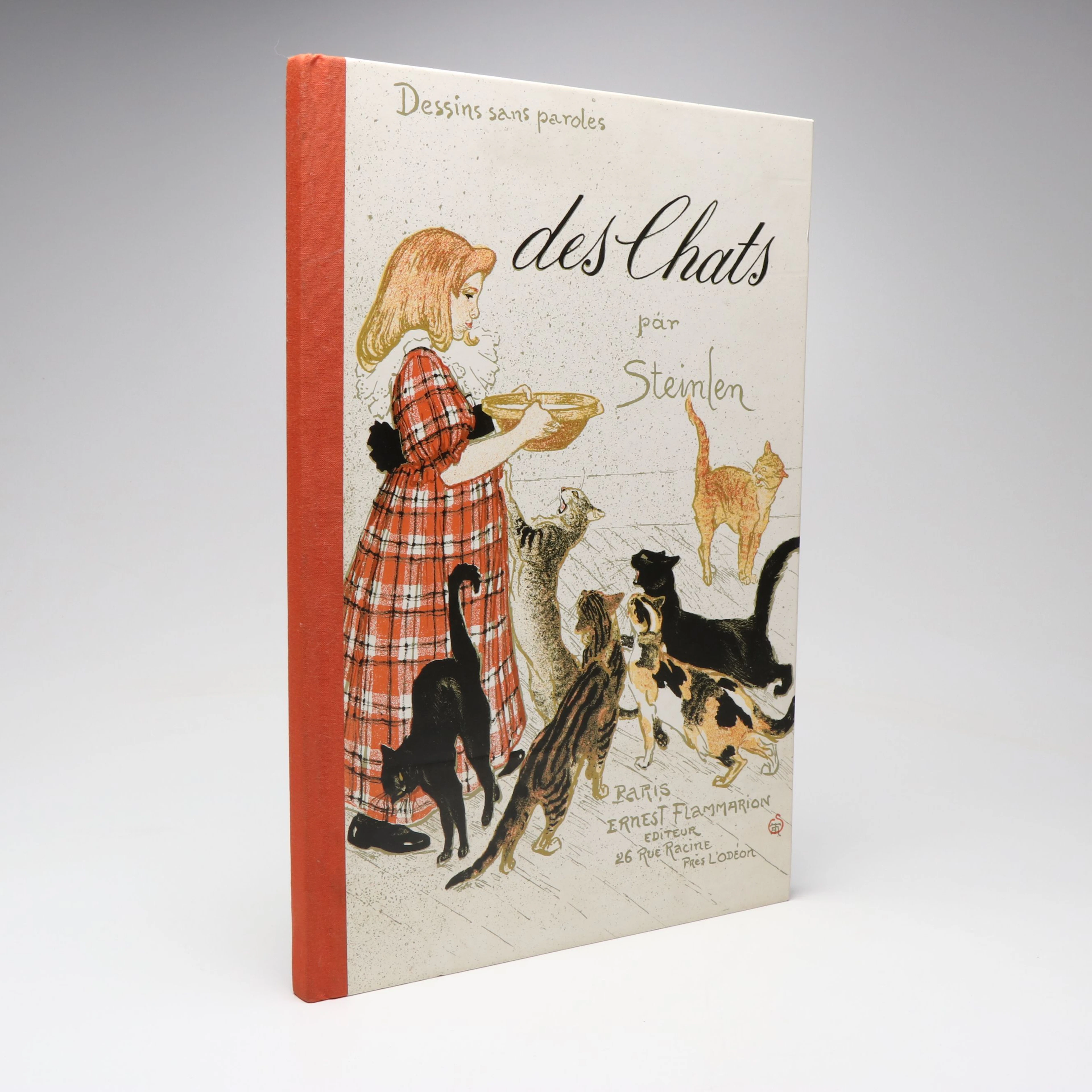 Facsimile Edition "Des chats" Folio by Théophile Steinlen, 2000