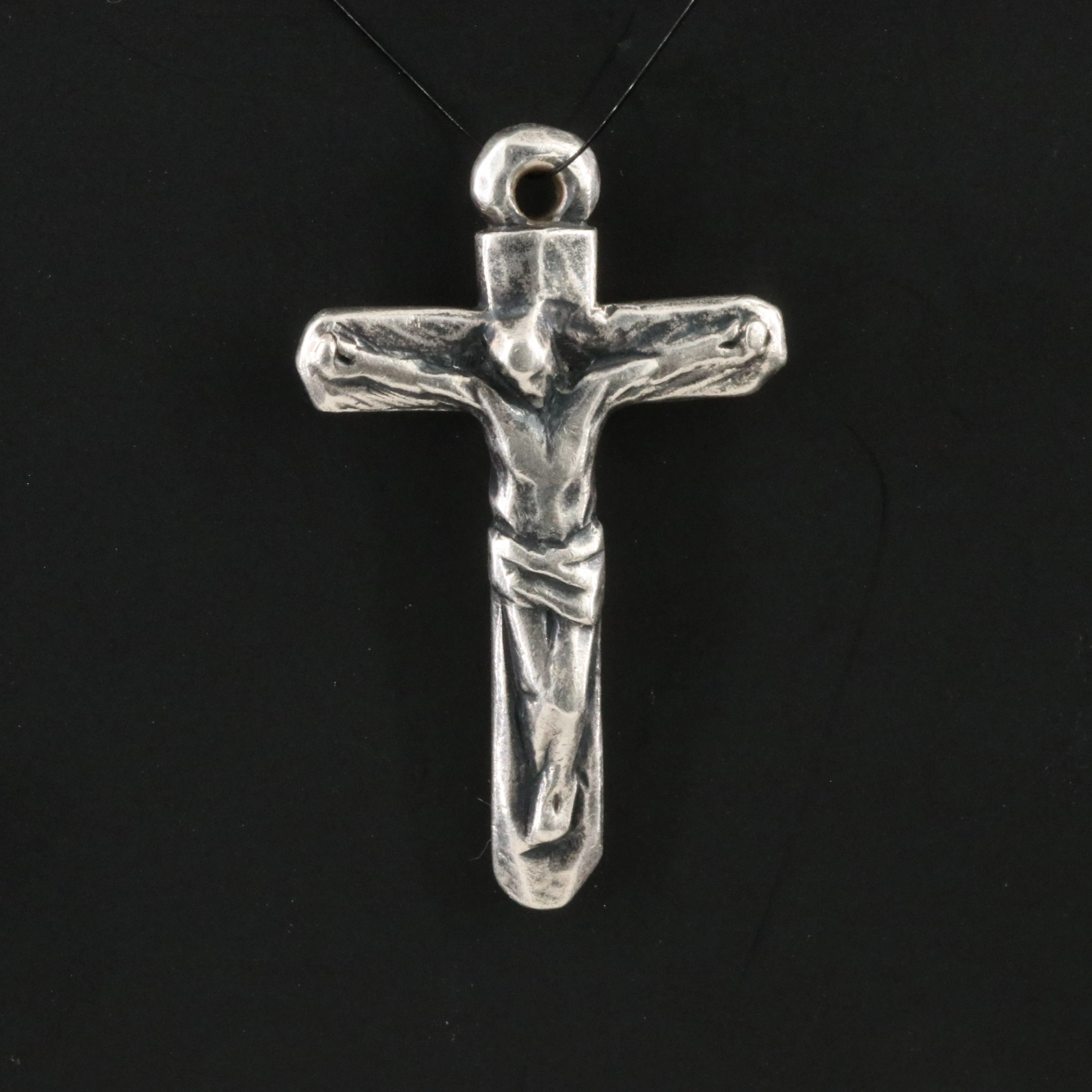 James Avery Sterling Crucifix Pendant