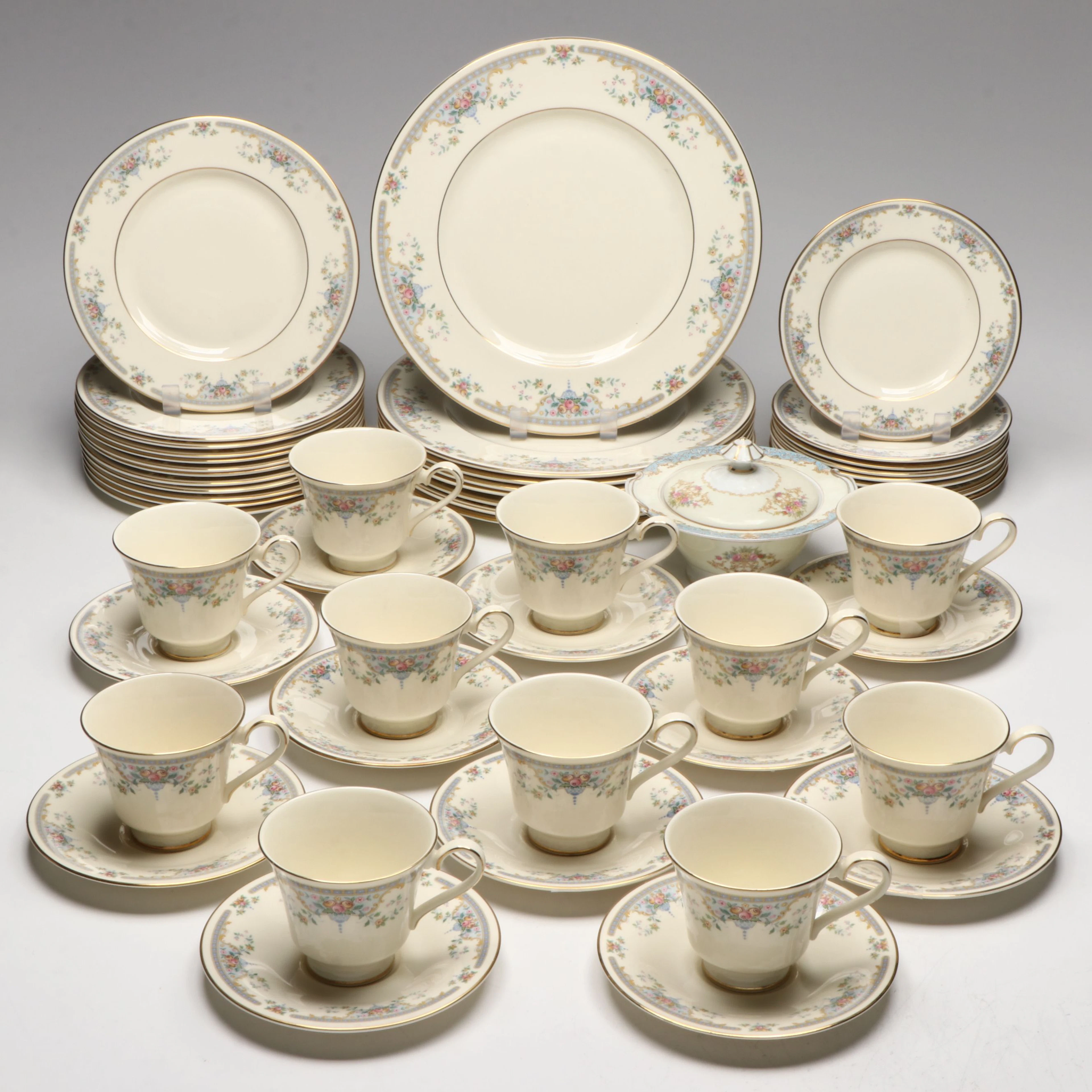 Royal Doulton "Juliet" Bone China Dinnerware with Noritake Sugar