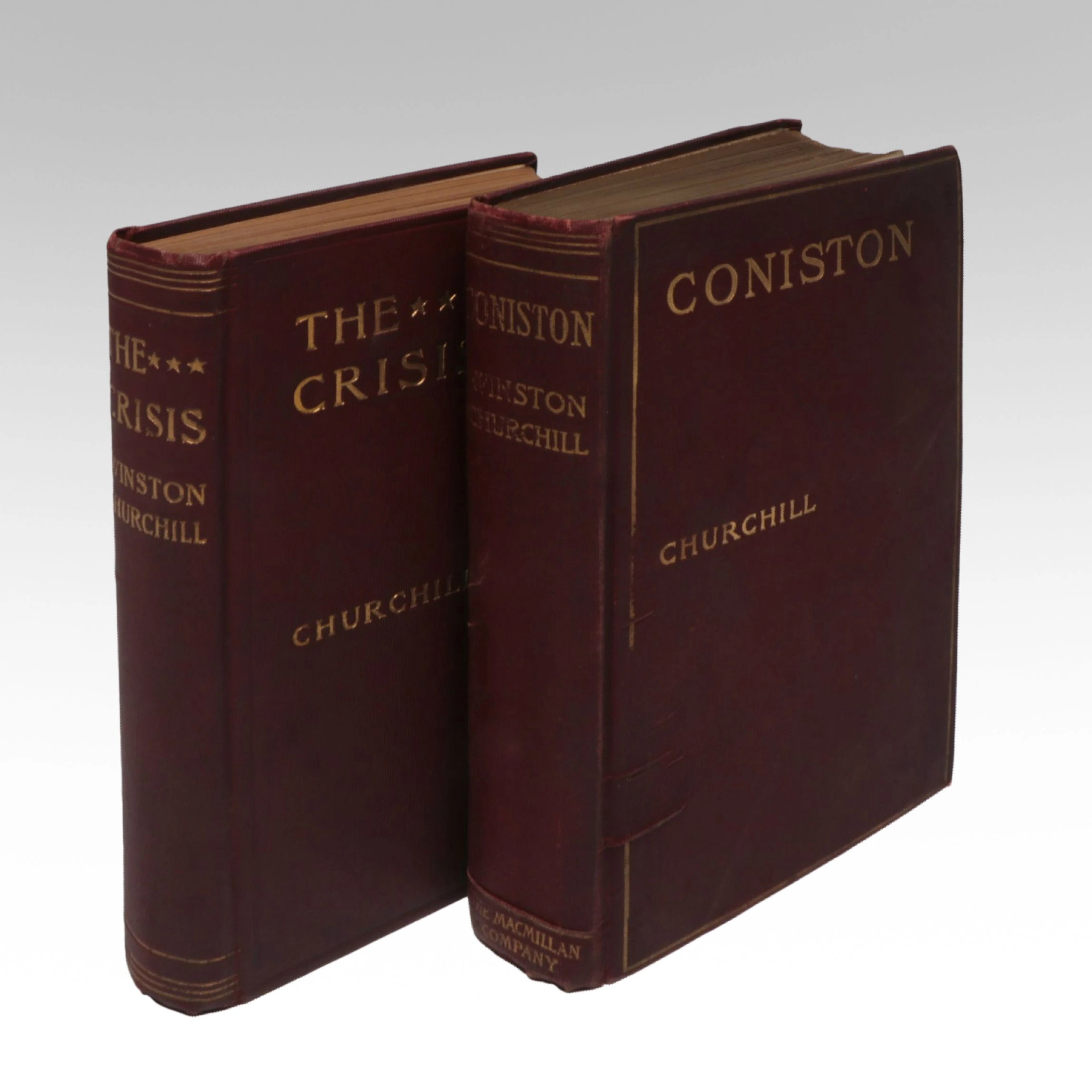 "Coniston" and "The Crisis" by Winston Churchill, Early 20th Century