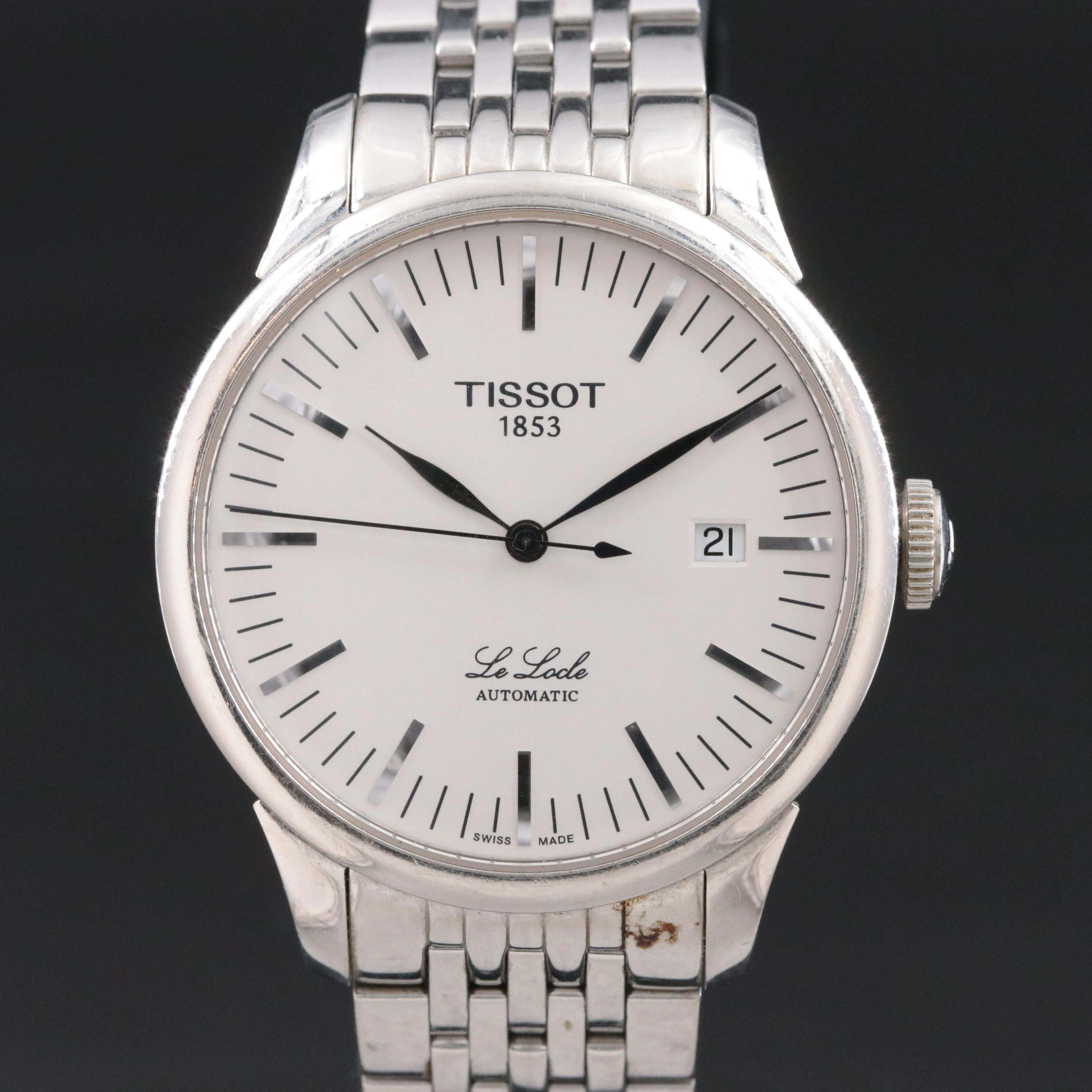 Tissot Le Locle Automatic Steel Date Watch