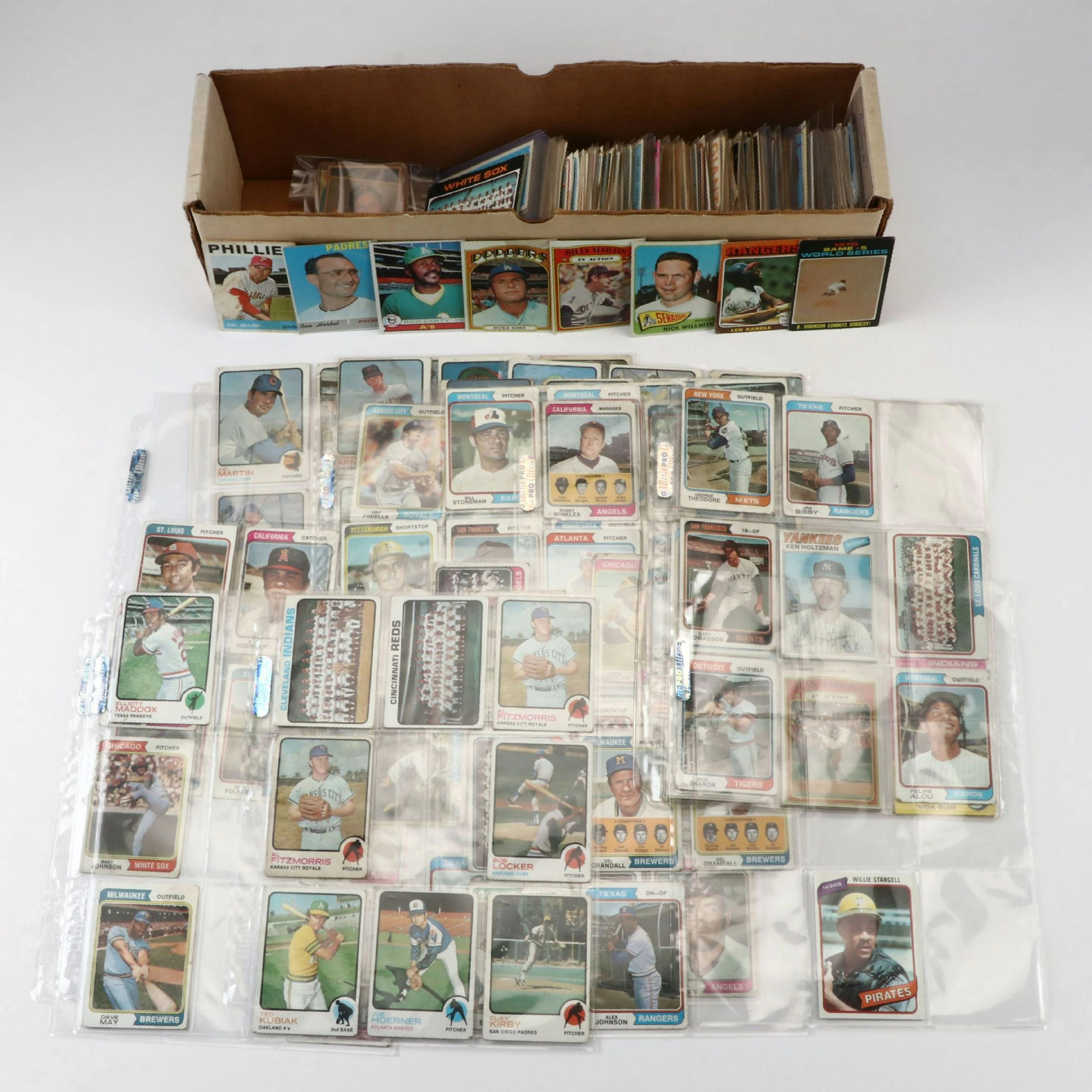 Over 300 Vintage Baseball Cards, 1952 to 1980