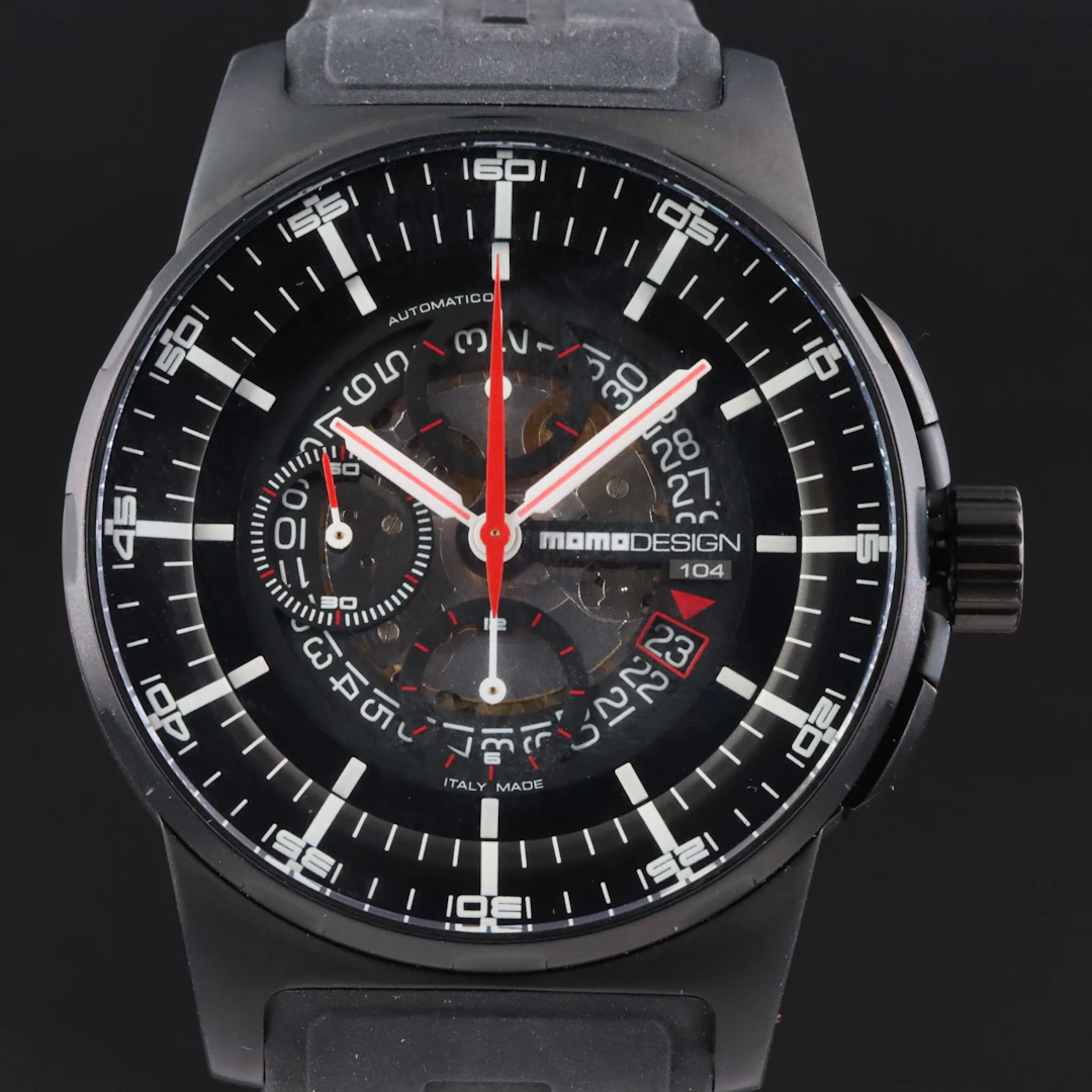 MomoDesign Sports Chronograph Titanium Automatic Watch