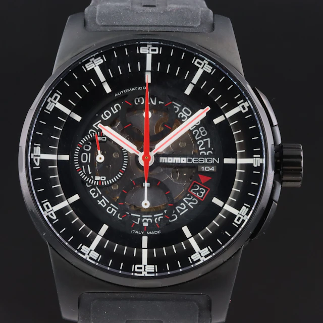 MomoDesign Sports Chronograph Titanium Automatic Watch