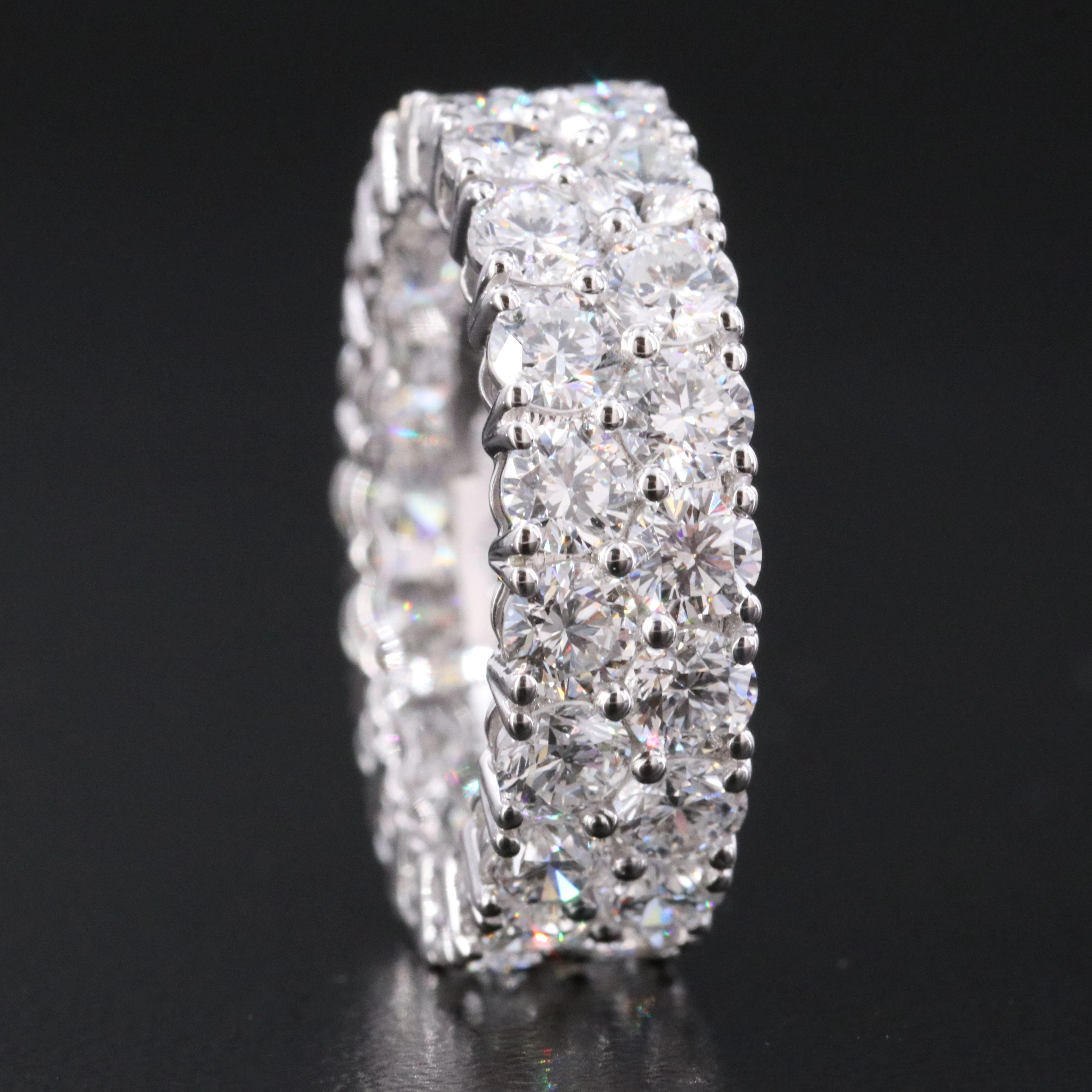 14K 5.94 CTW Lab Grown Diamond Eternity Band