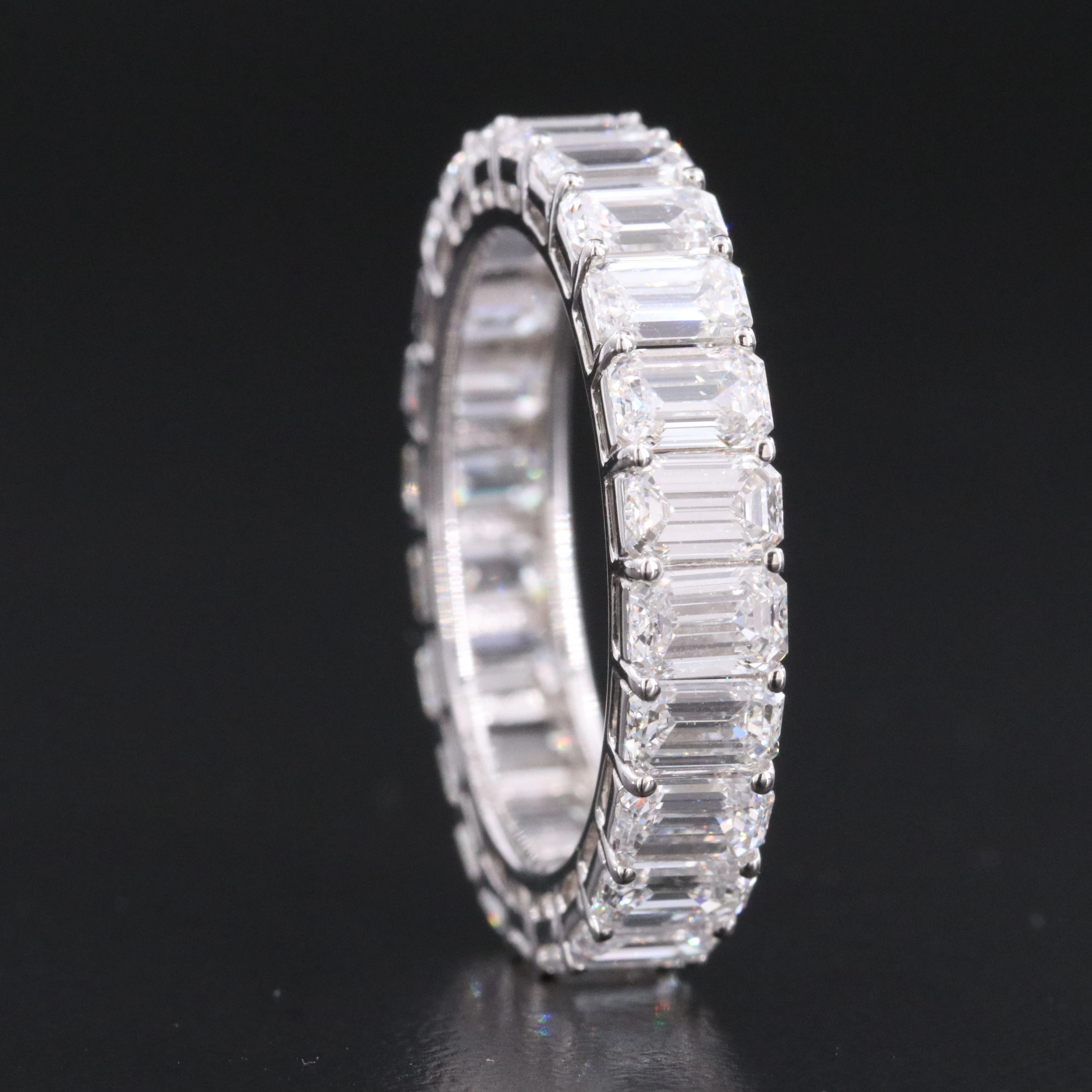 14K 4.65 CTW Lab Grown Diamond Eternity Band