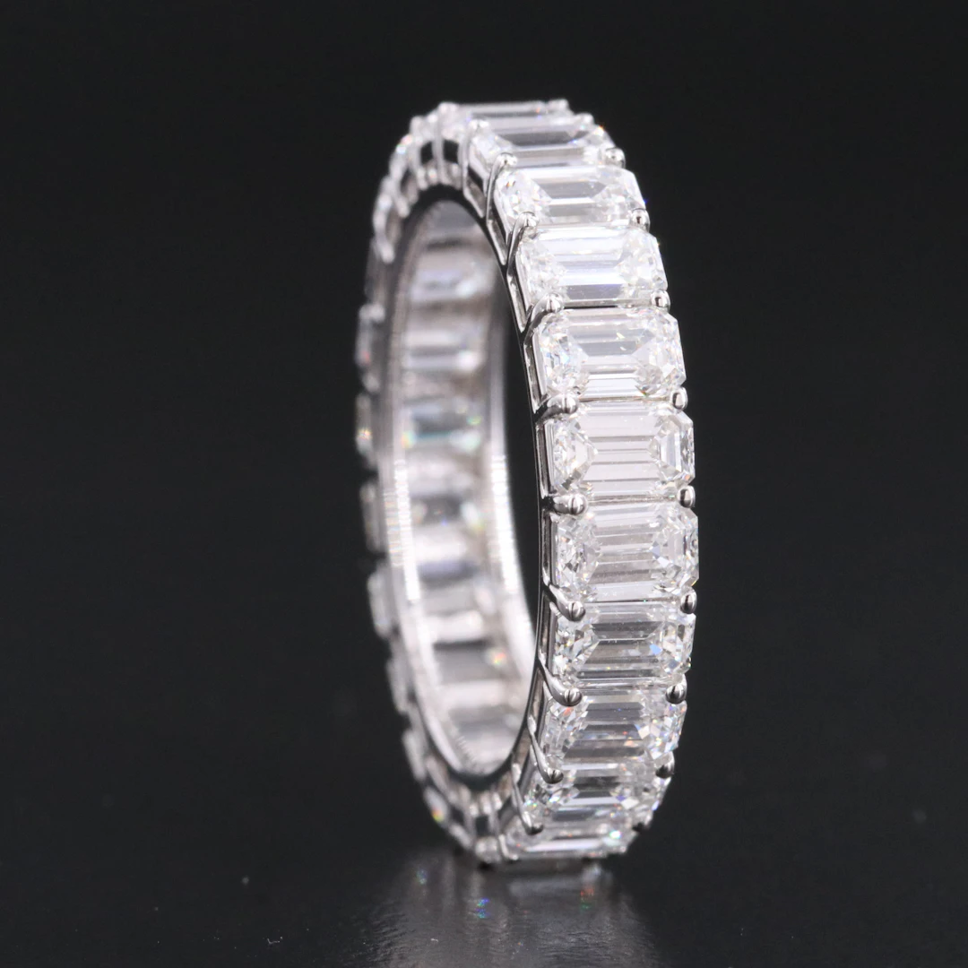 14K 4.65 CTW Lab Grown Diamond Eternity Band