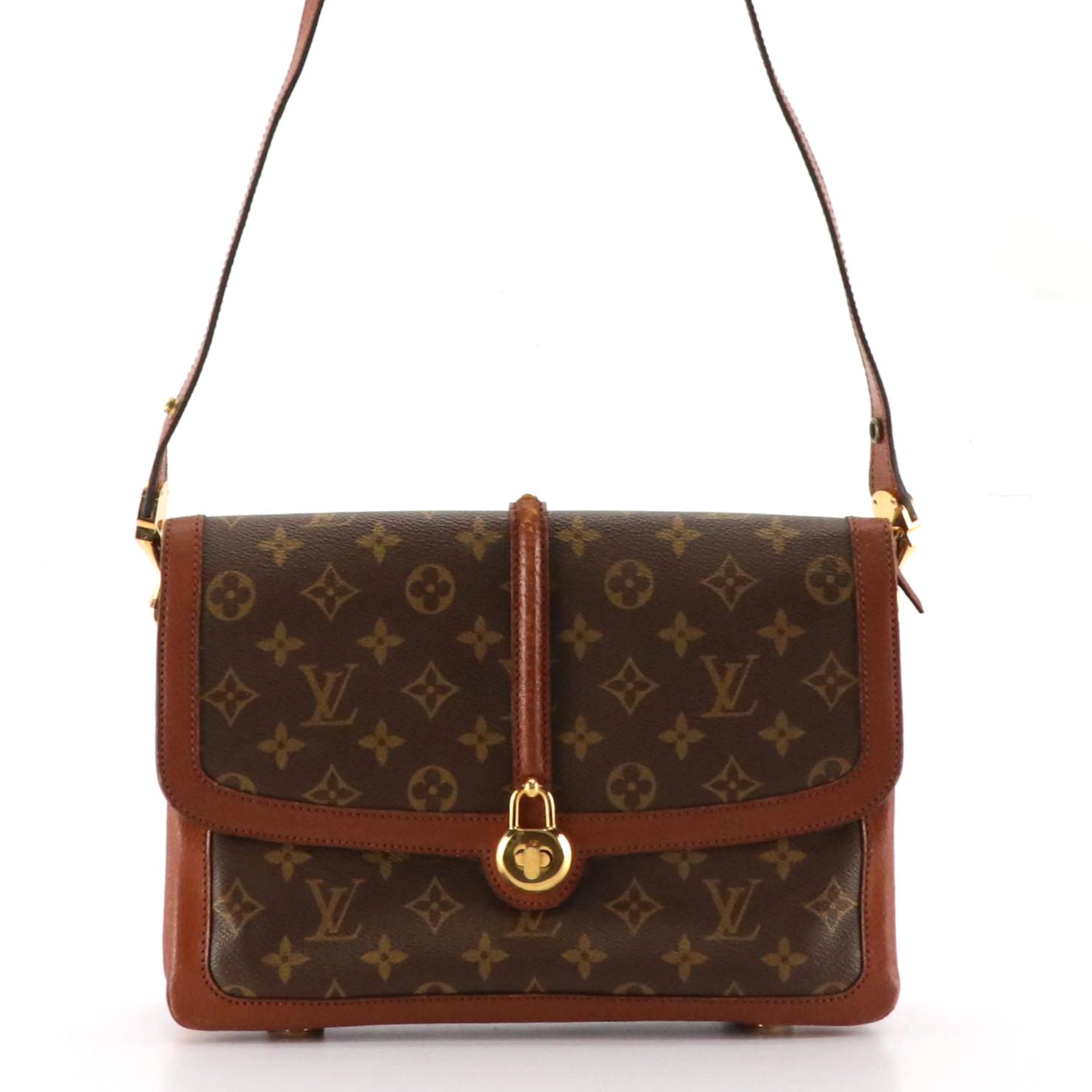 Louis Vuitton Sac Vendome in Monogram Canvas and Cinghiale Leather