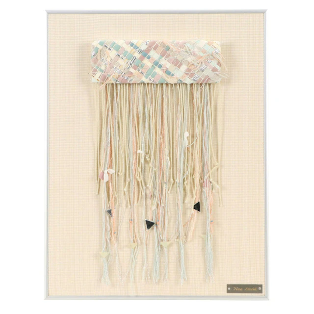 Nina Arnold Mixed Media Textile Wall Hanging