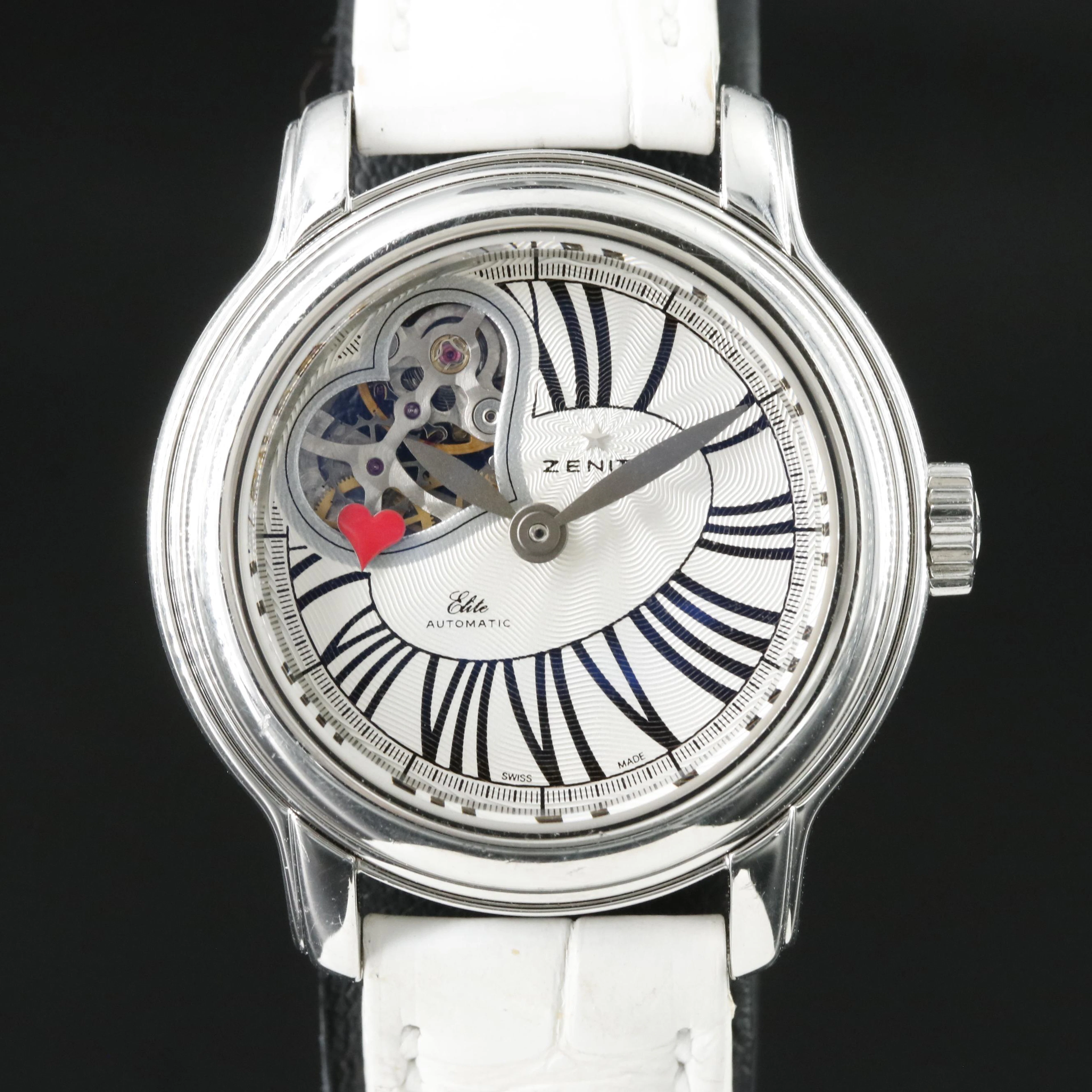 Zenith Elite Baby Star Open Heart Watch