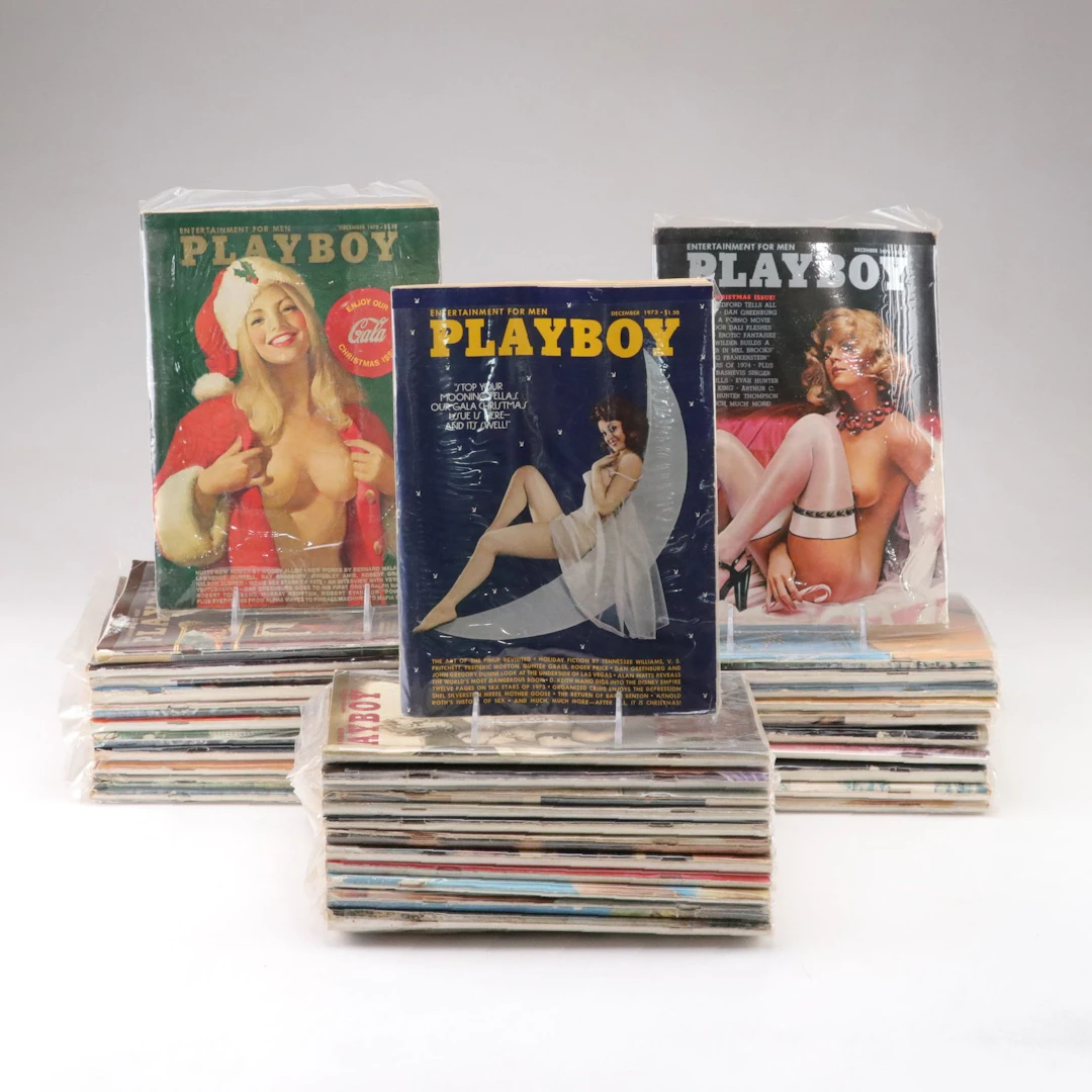 20th Anniversary Issue Playboy Magazine and More