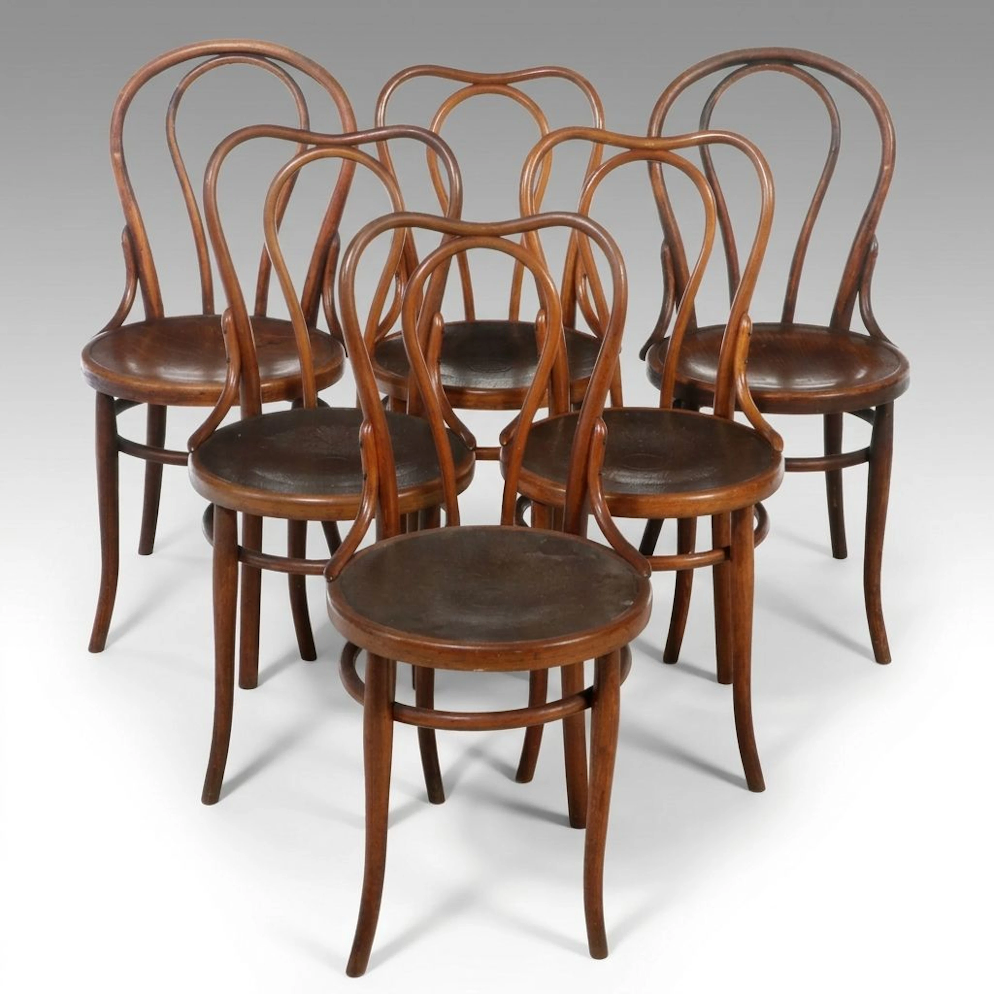Michael Thonet and Other Bentwood Dining Chairs, Late 19th/Early 20th Century