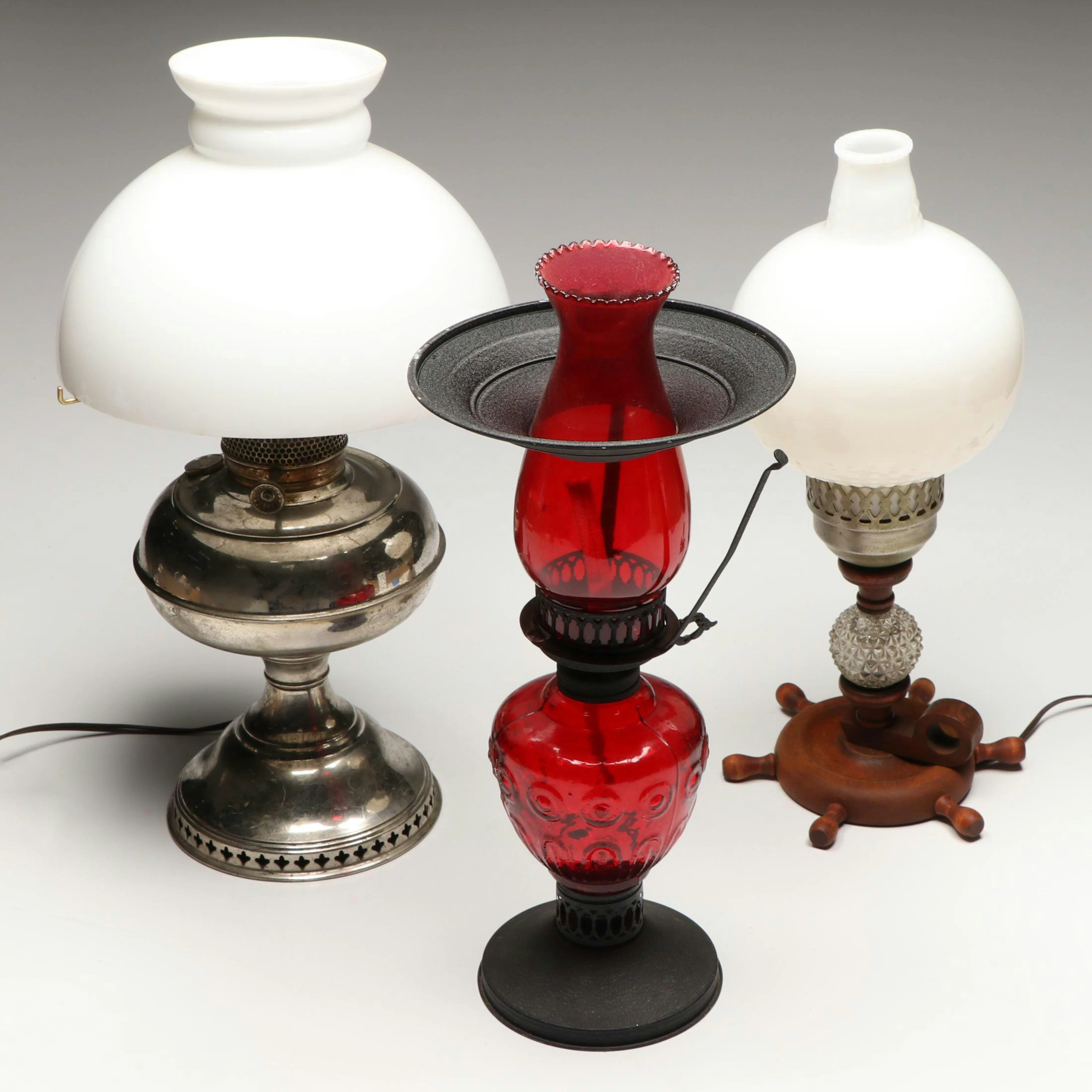 Rayo Oil Lamp and Sail Boat Brand Signal Oil Lamp, More