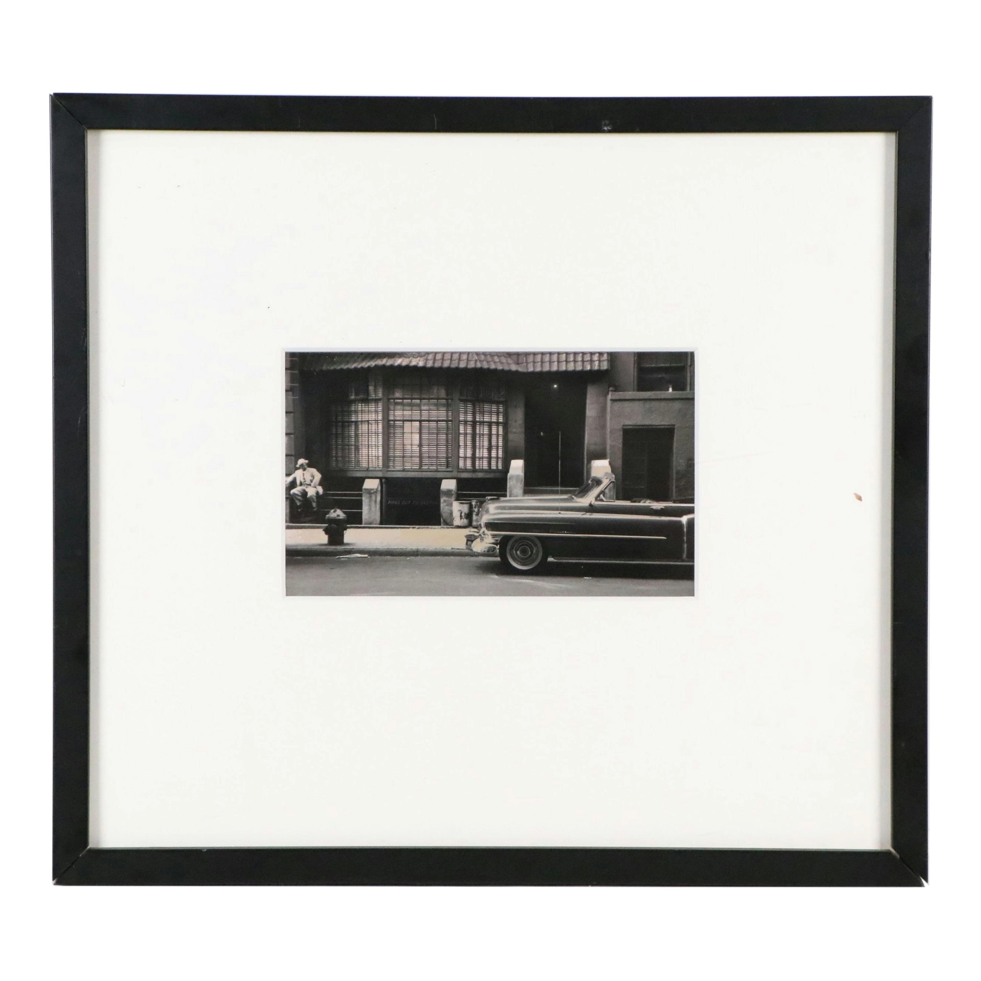 Robert Frank Silver Gelatin Photograph "Mel on His Day Off," Circa 1951