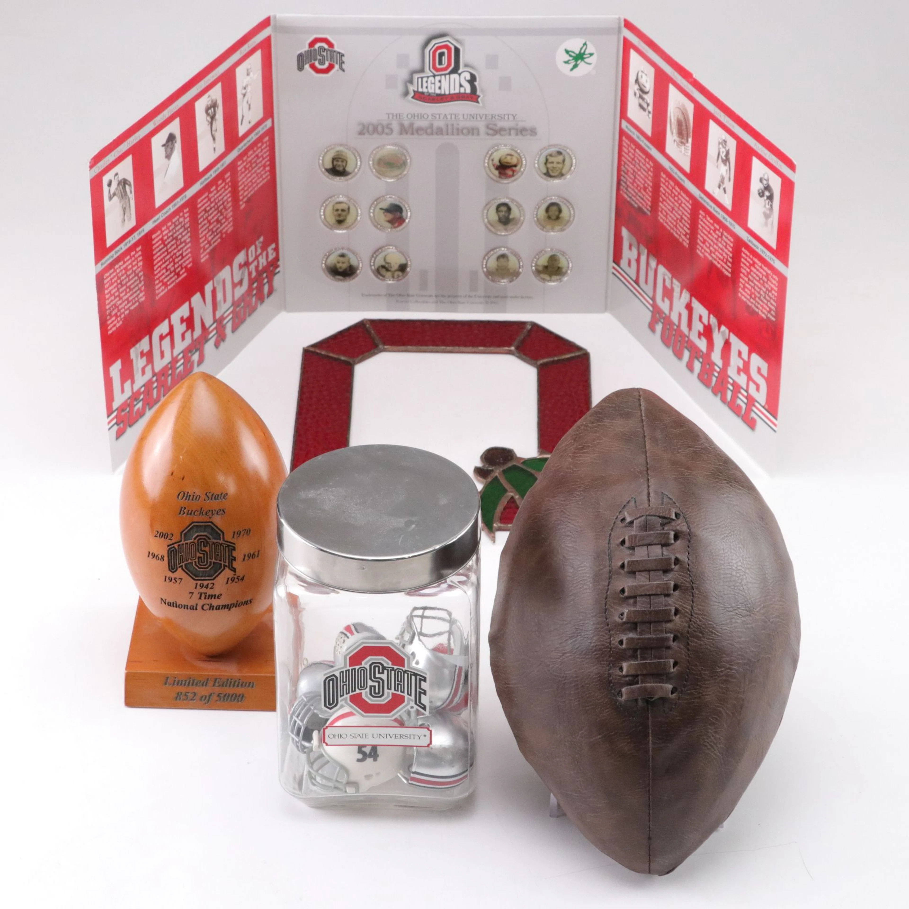 The Ohio State University Medallions, Wooden Trophy, Mini Helmets & More