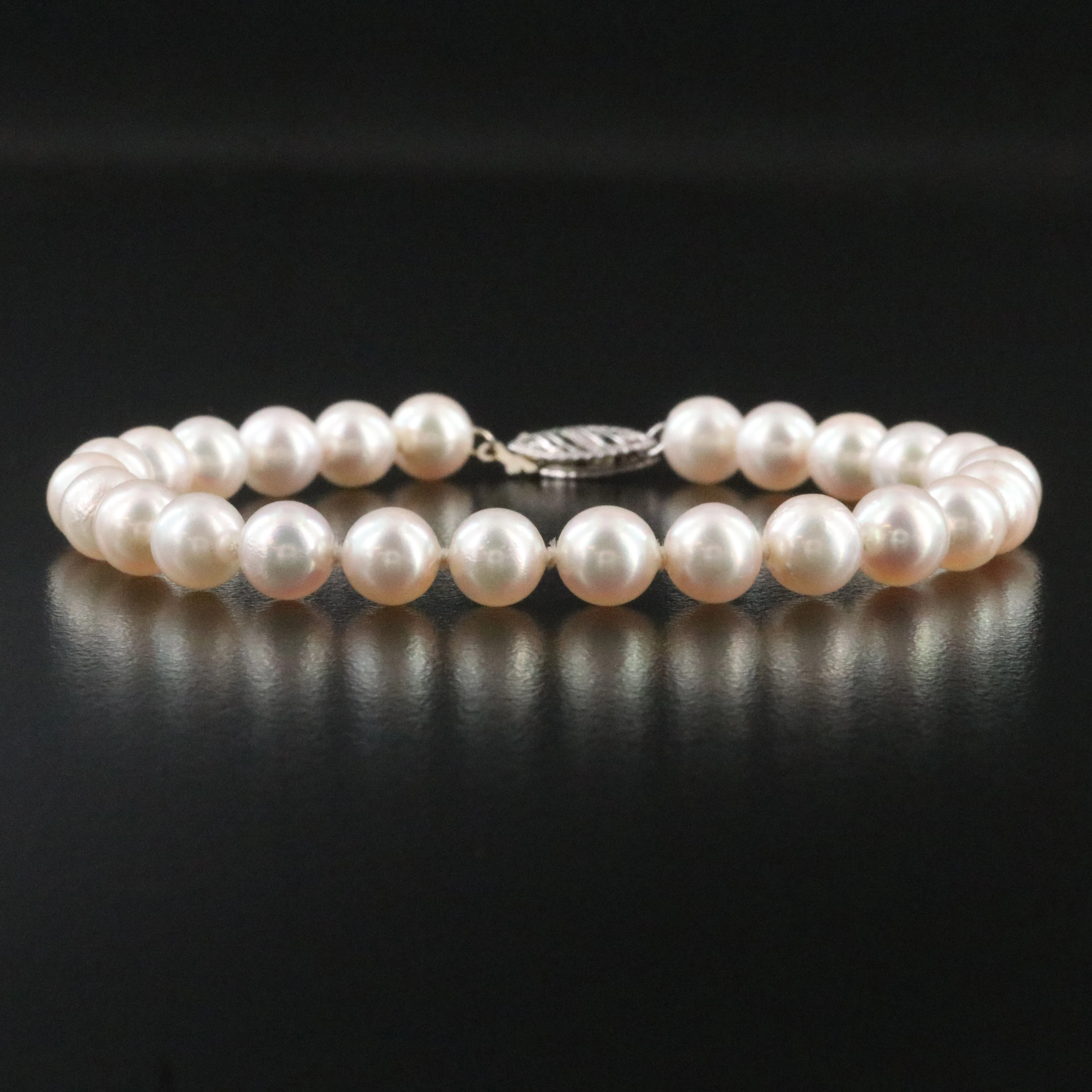 Pearl Bracelet with 14K Clasp