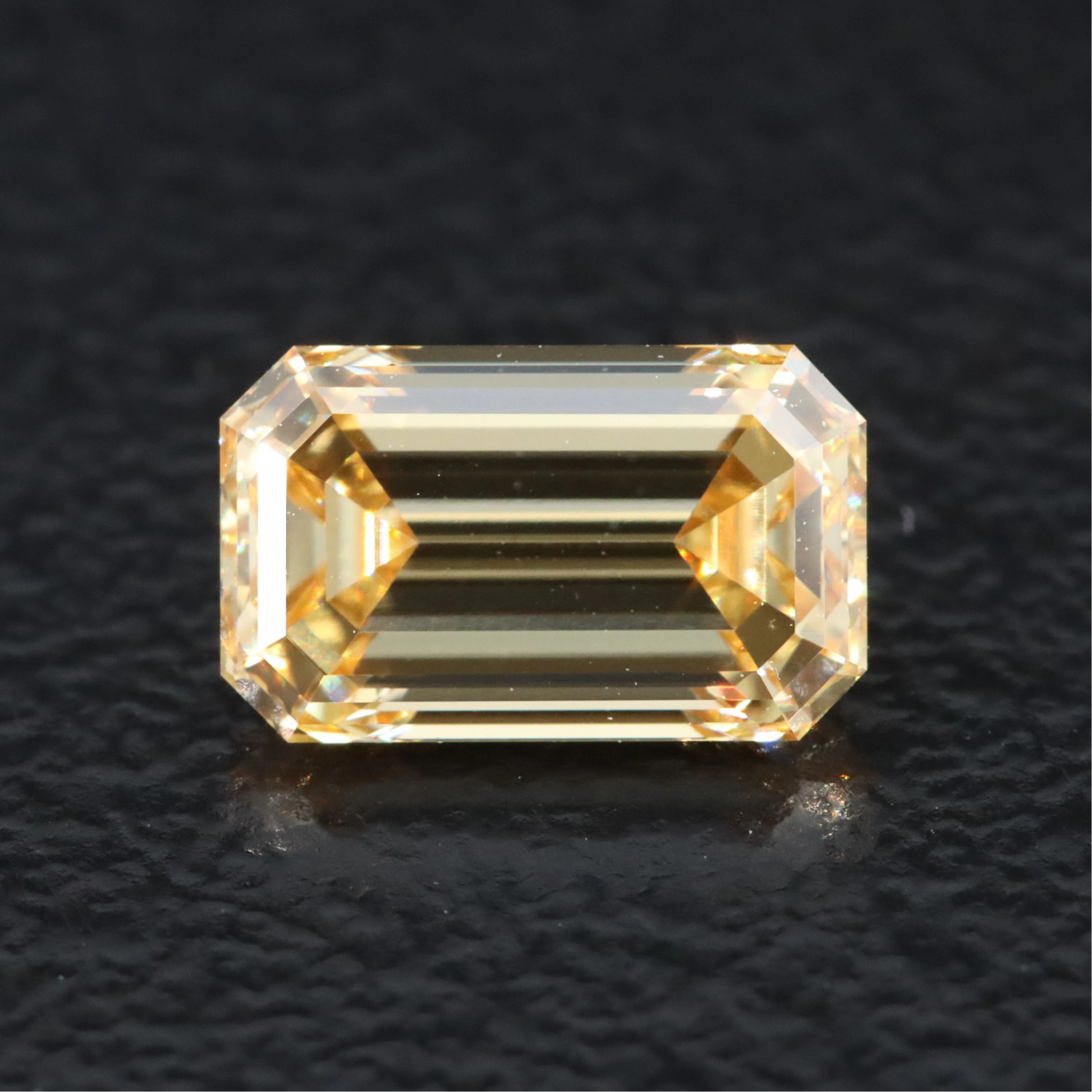 Loose 1.01 CT Lab Grown Fancy Yellow Diamond