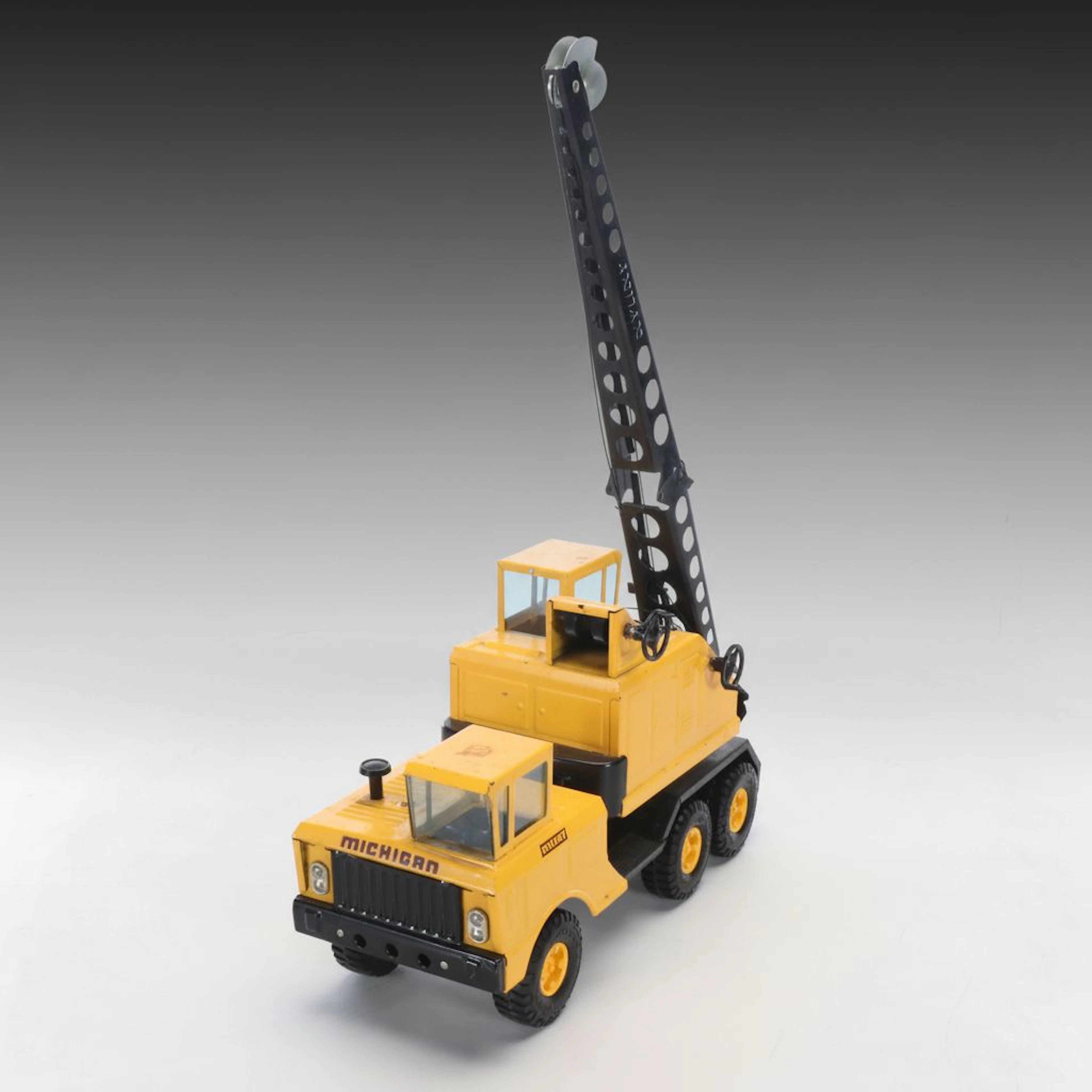 Nylint Michigan Pressed Steel Toy Crane, Mid to Late 20th Century