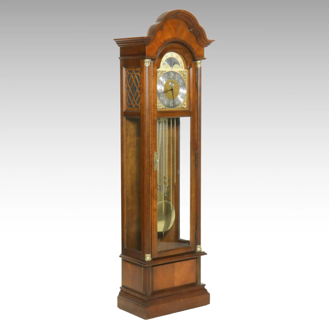 Howard Miller Grandfather Clock, Late 20th Century