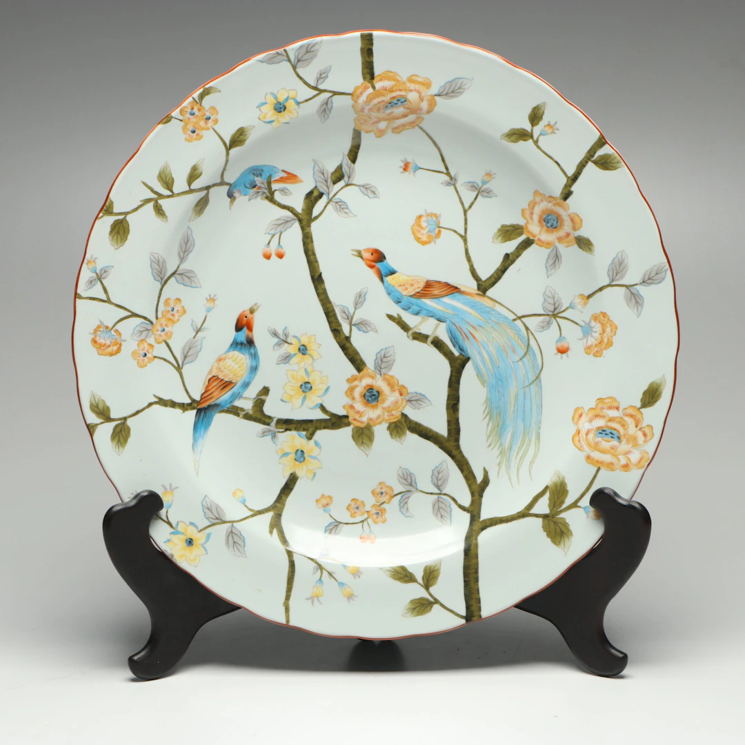 Speer Collectibles Chinese Style Ceramic Plate