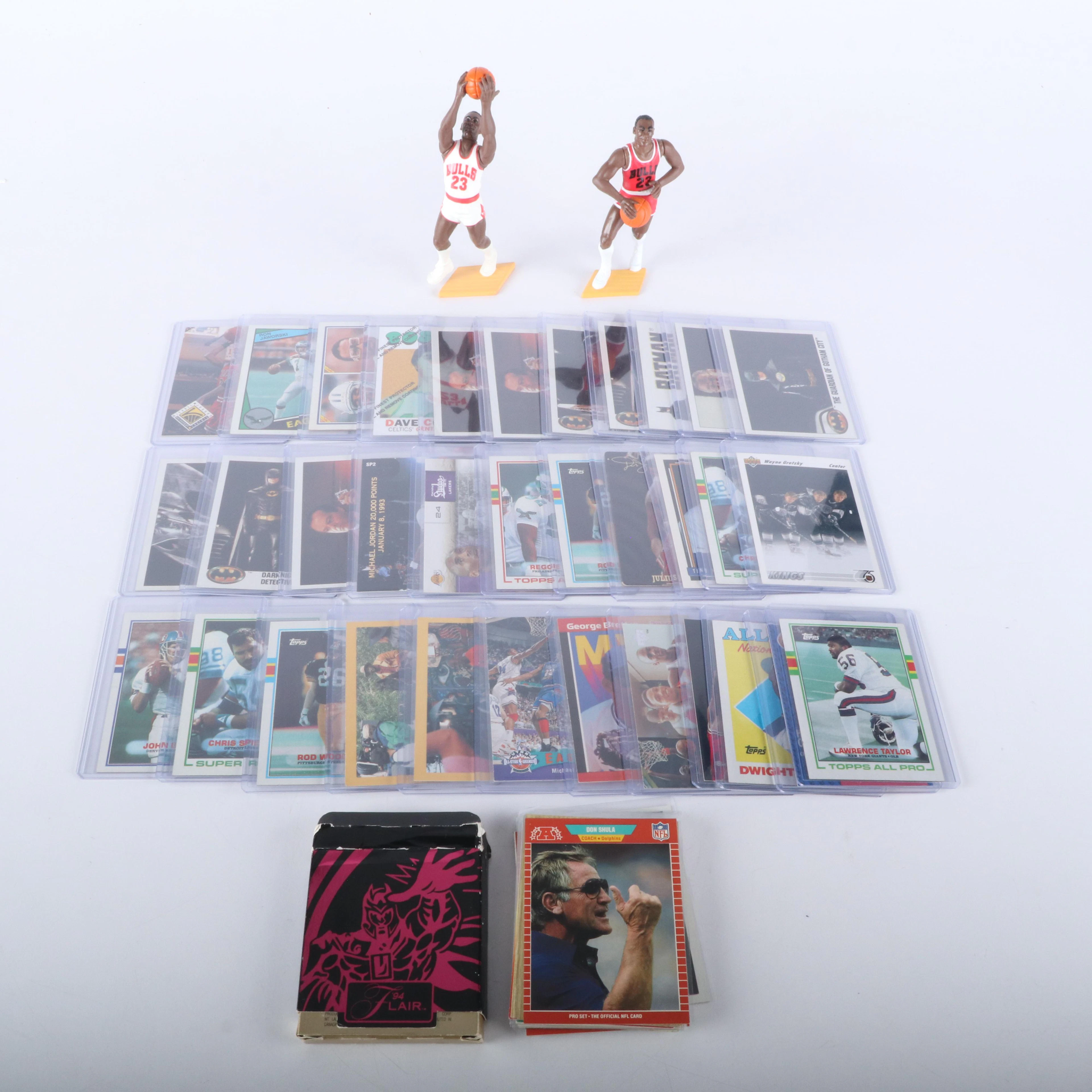 Michael Jordan Starting Lineup Action Figures with Sports Trading