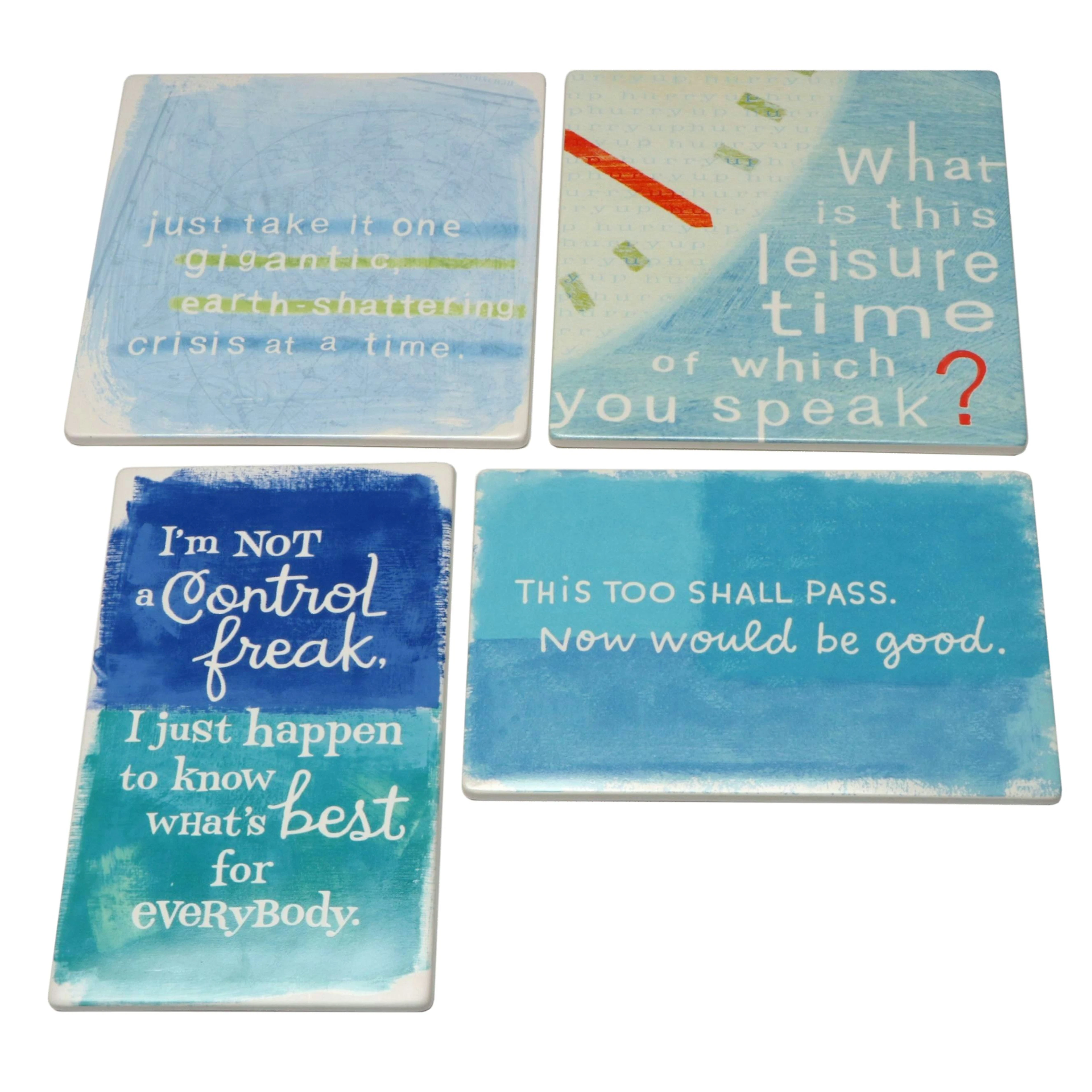 Hallmark Inspirational Quote Decorative Tiles