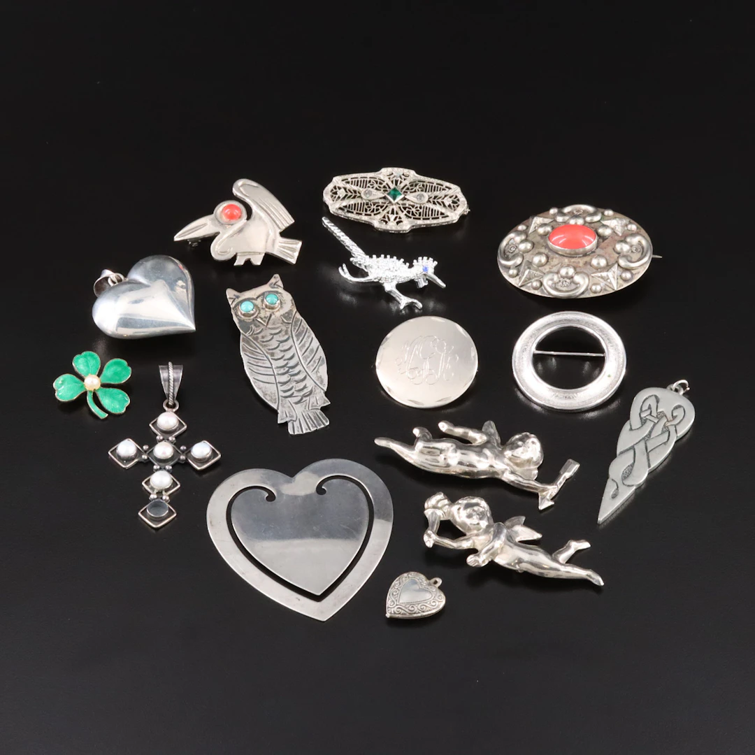 Sterling, Pearl and Turquoise Featured in Jewelry Collection