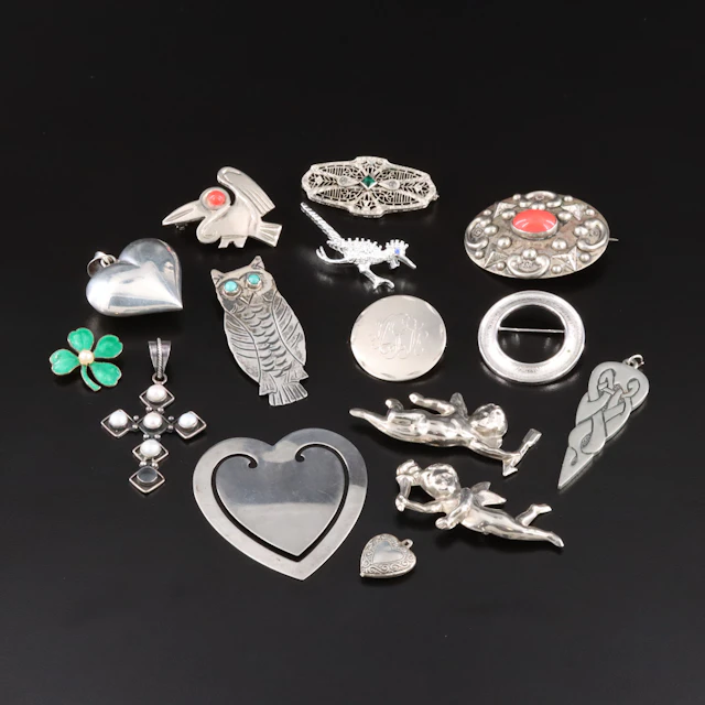 Sterling, Pearl and Turquoise Featured in Jewelry Collection