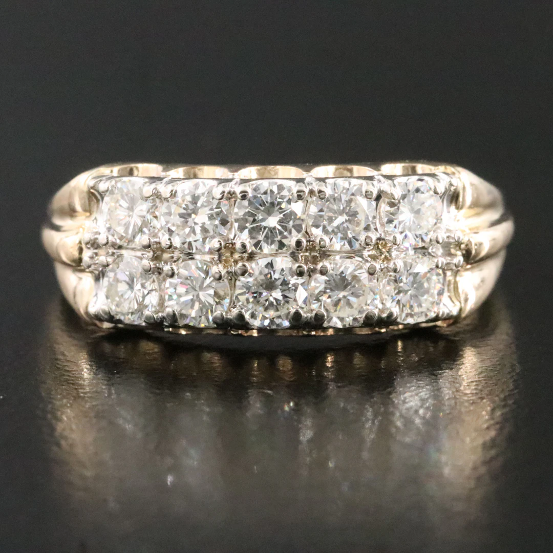 14K 1.00 CTW Diamond Ring